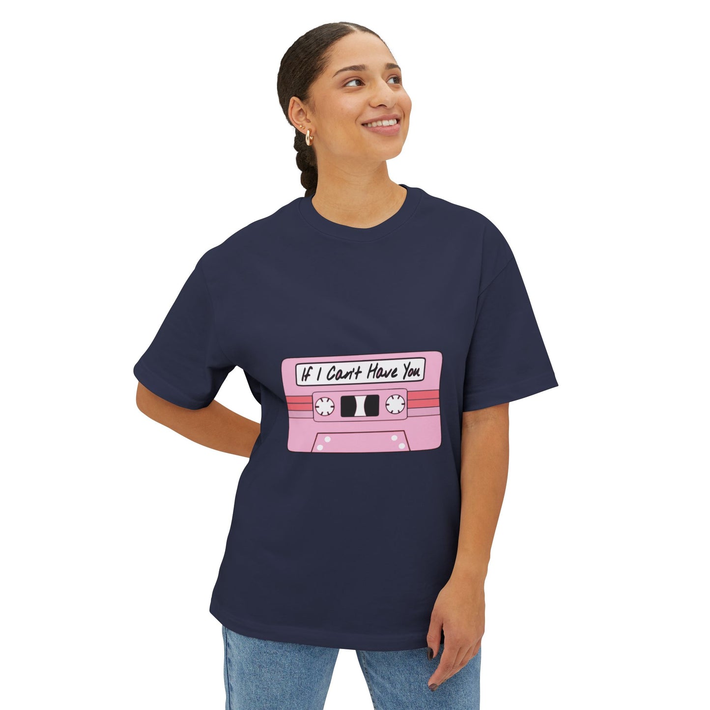 If I Can’t Tape Unisex Oversized Boxy Tee
