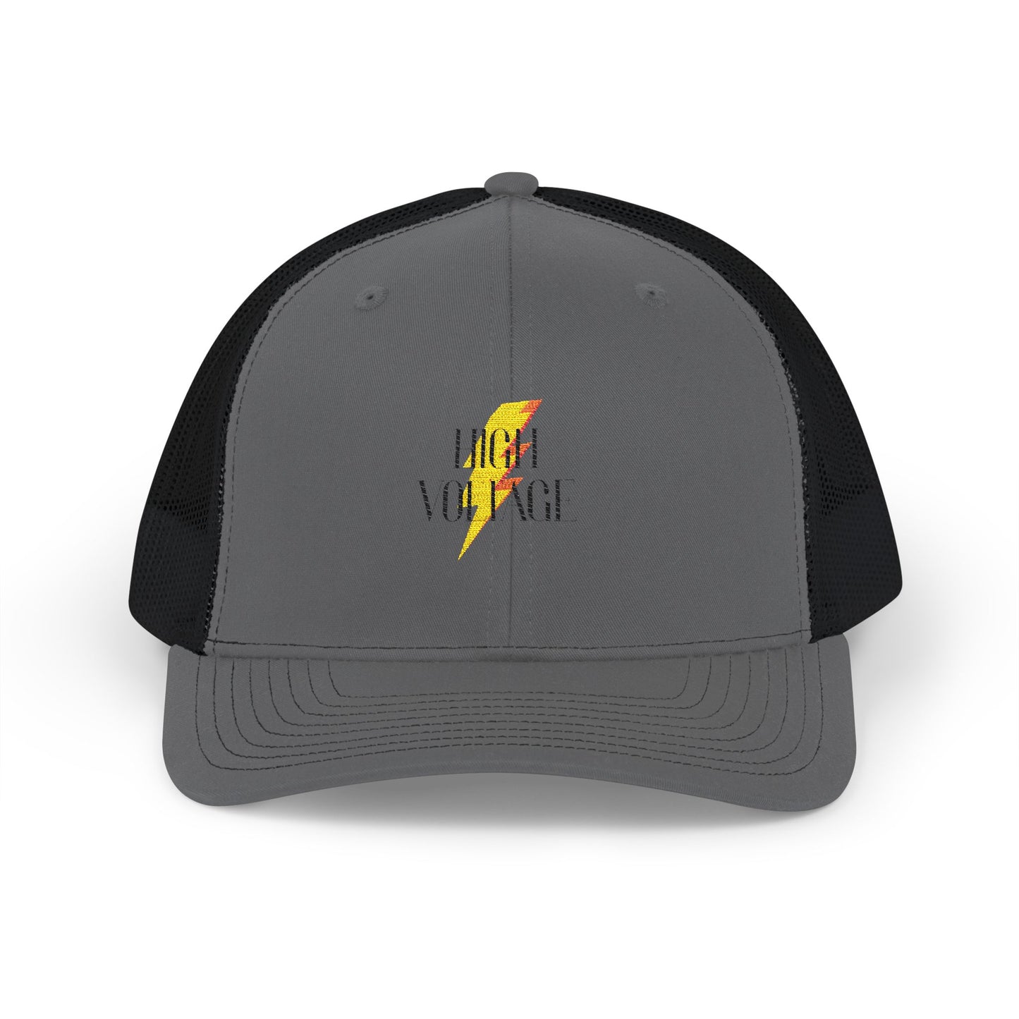 Electric Anthem Graphic Snapback Trucker Cap
