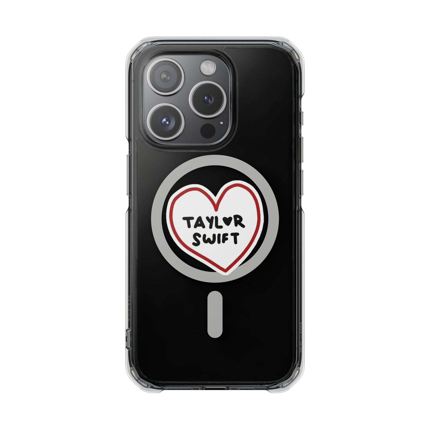 Heartbeats & Midnights Magnetic clear Impact Case