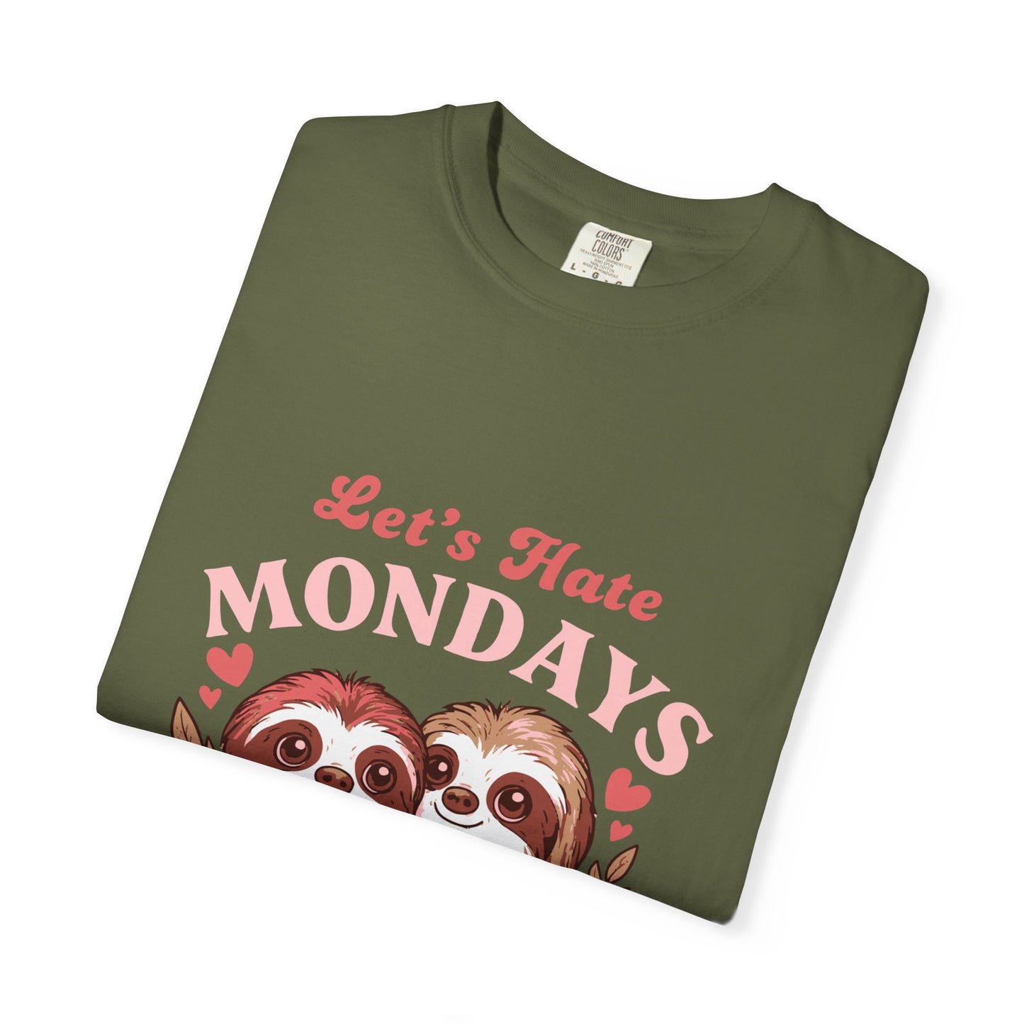 Dyed T-shirt – Snazzy Lets hate Monday Edition