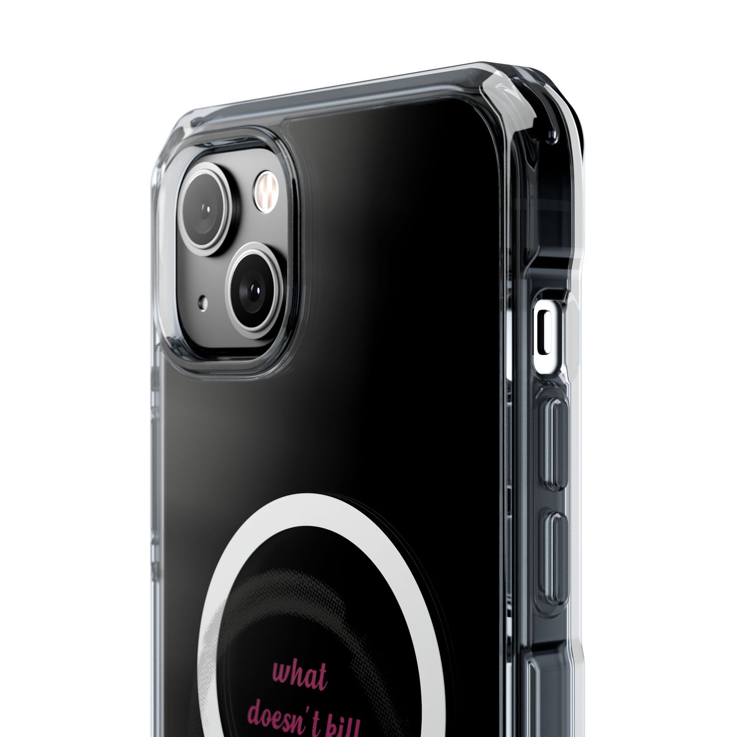 Stronger Soundwaves Magnetic clear Impact Case