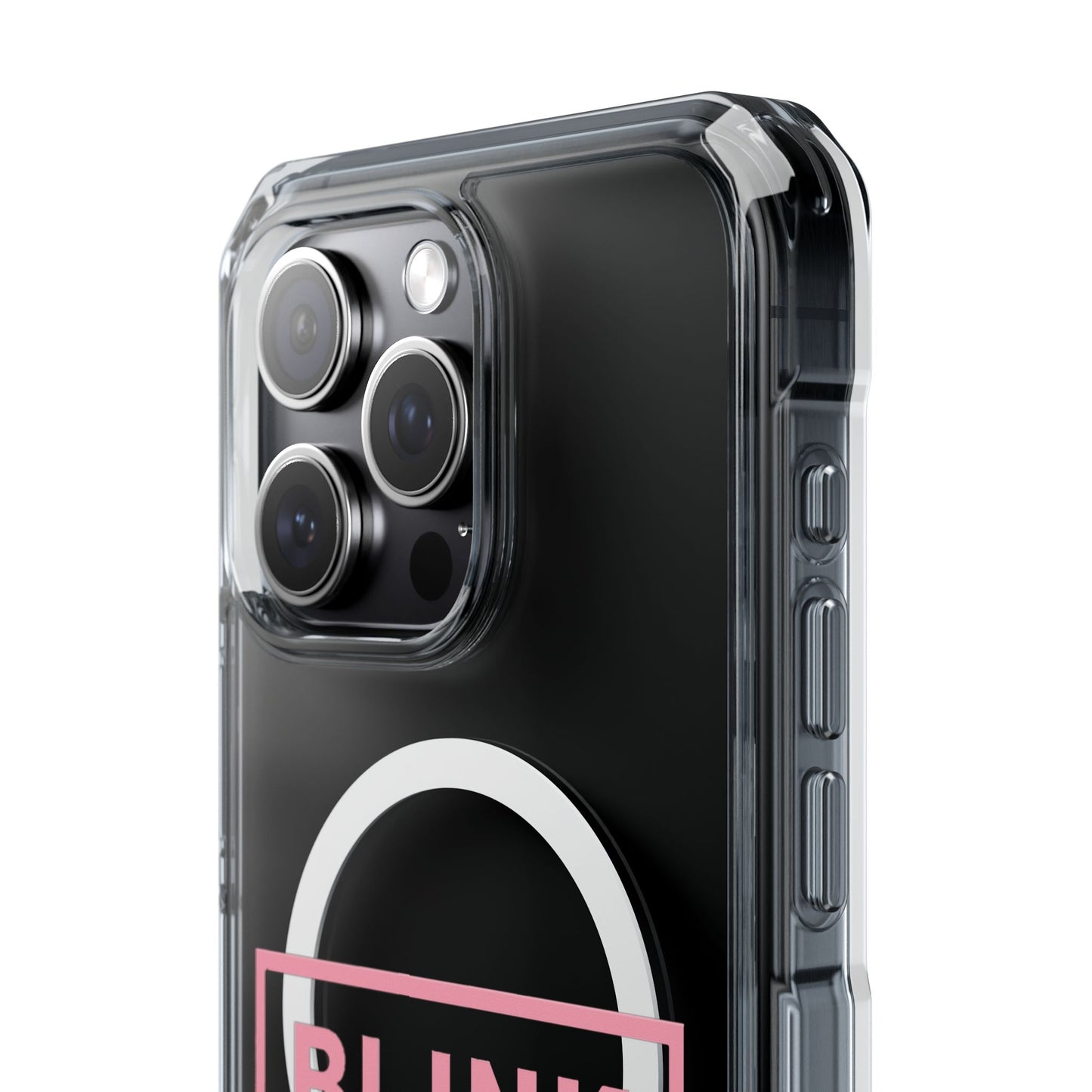 Minimal BLINK Logo - Magnetic Clear Impact Case