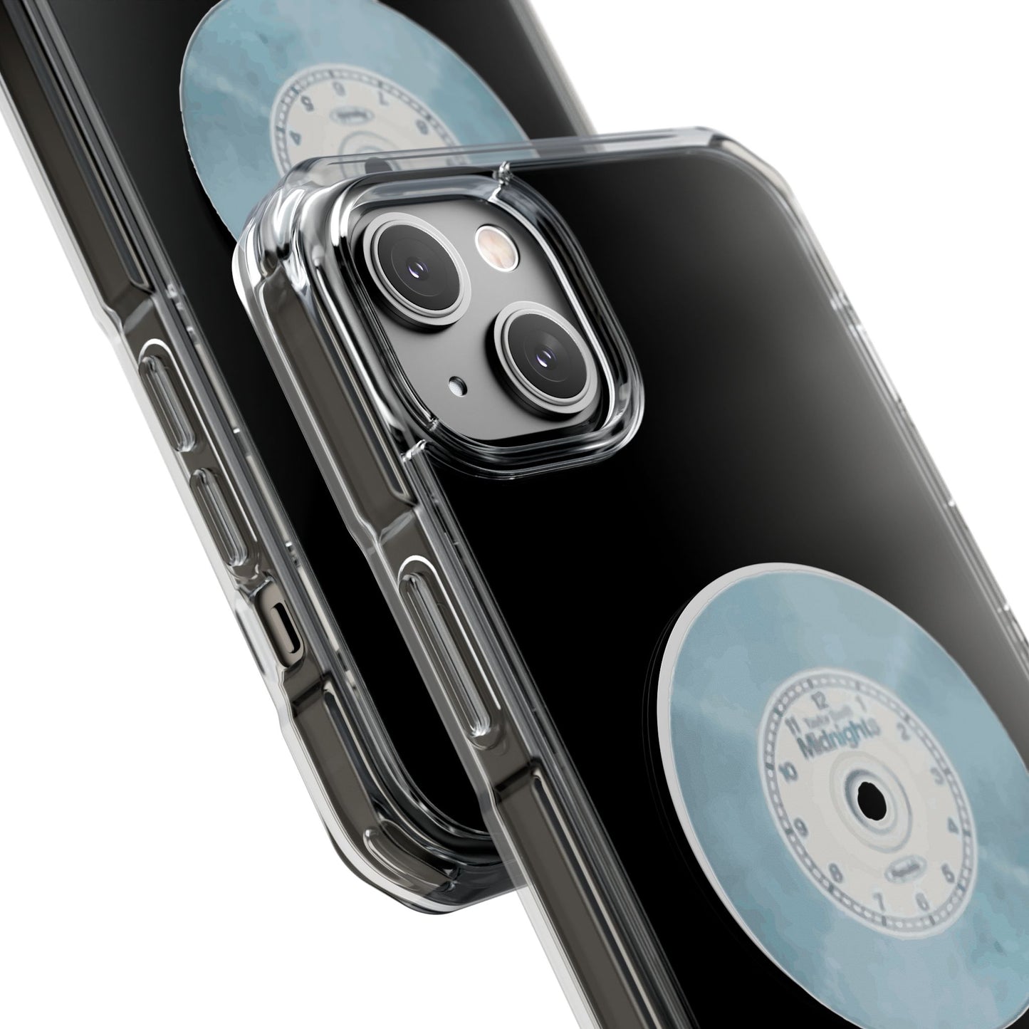 Midnight Vinyl Vibes Magnetic clear Impact Case