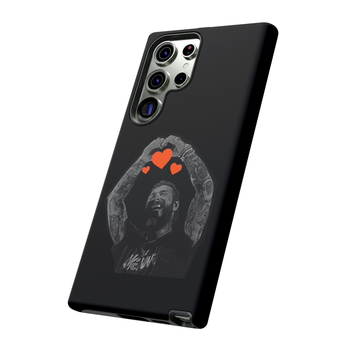 Tough Samsung Case (S20–S25) – Post Malone Heartfelt Wishes