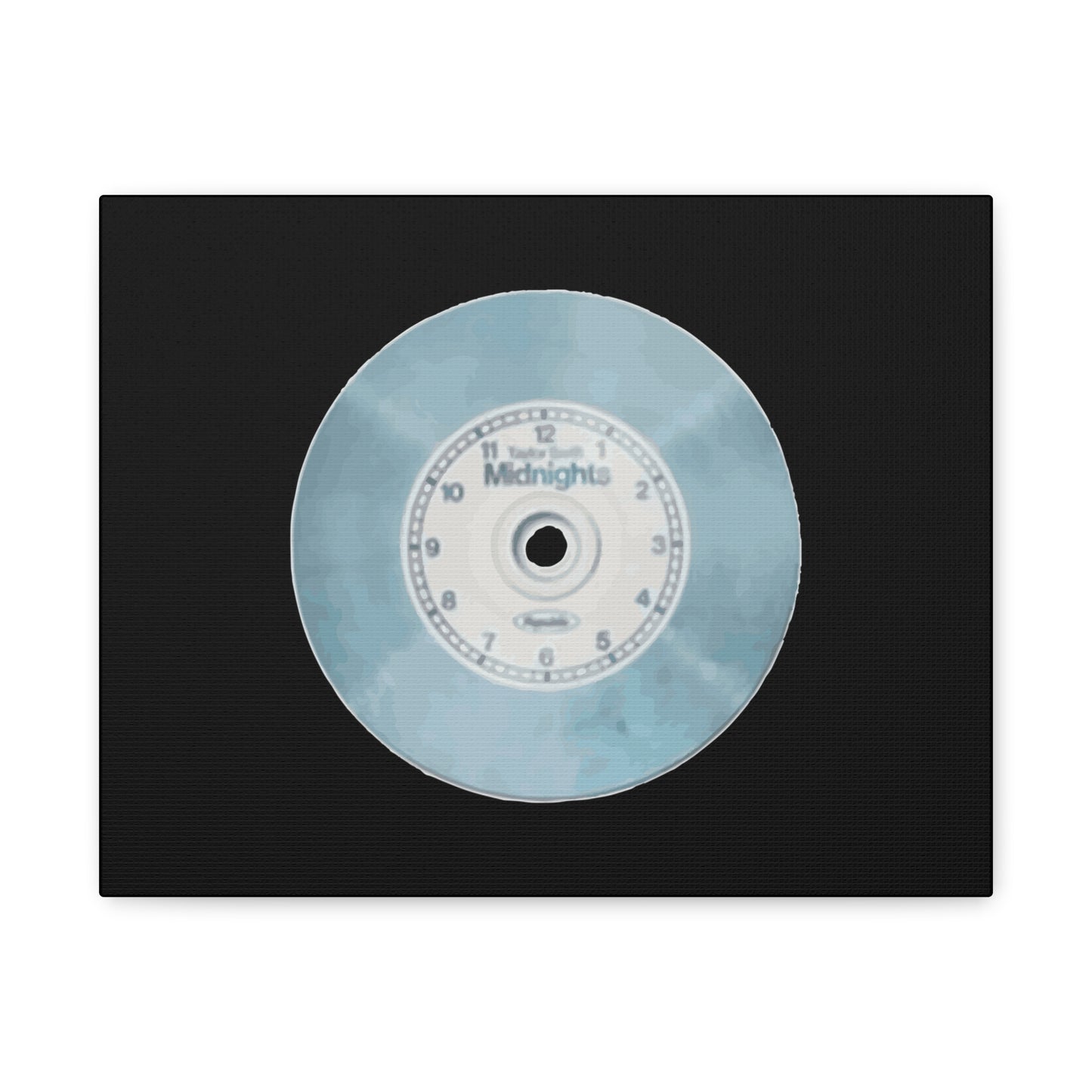 Midnight Vinyl Vibes Matte Canvas