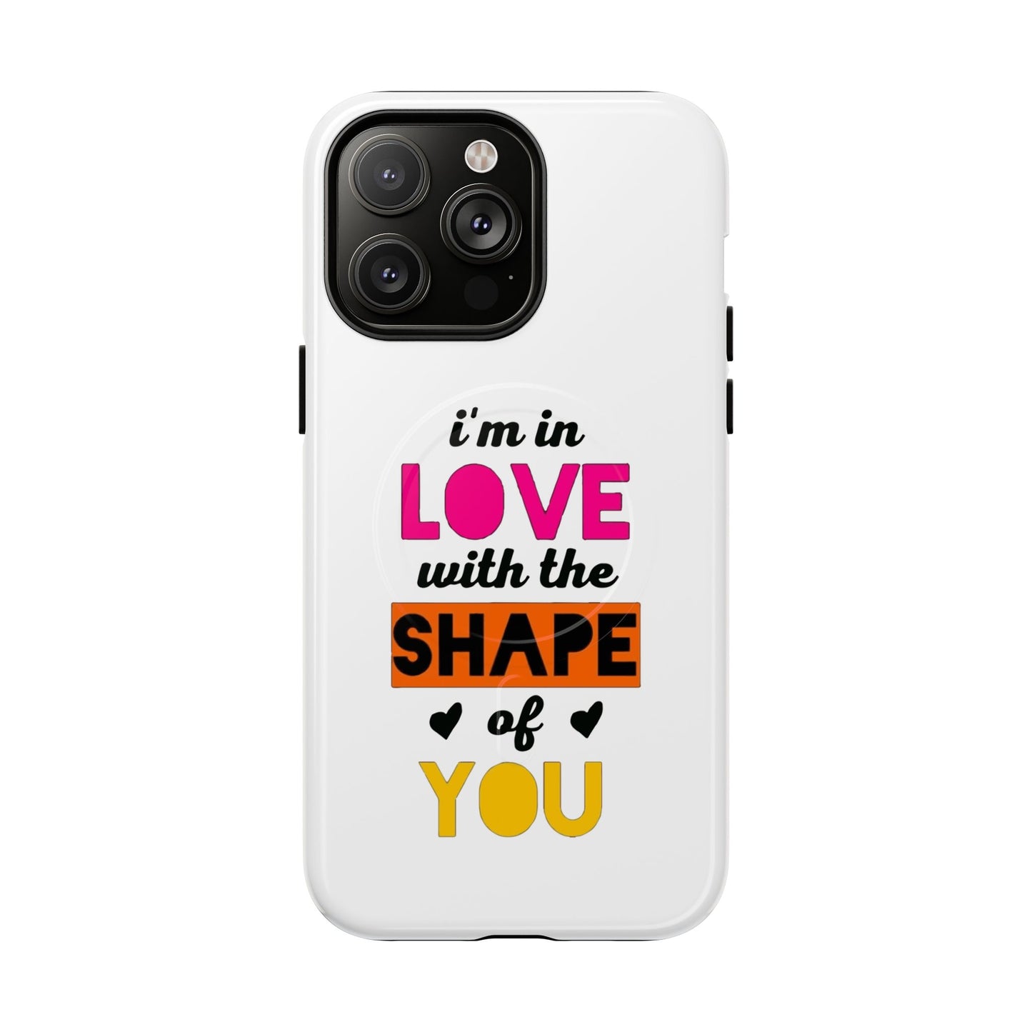 Orange Divide Symbol Tough Magnetic case