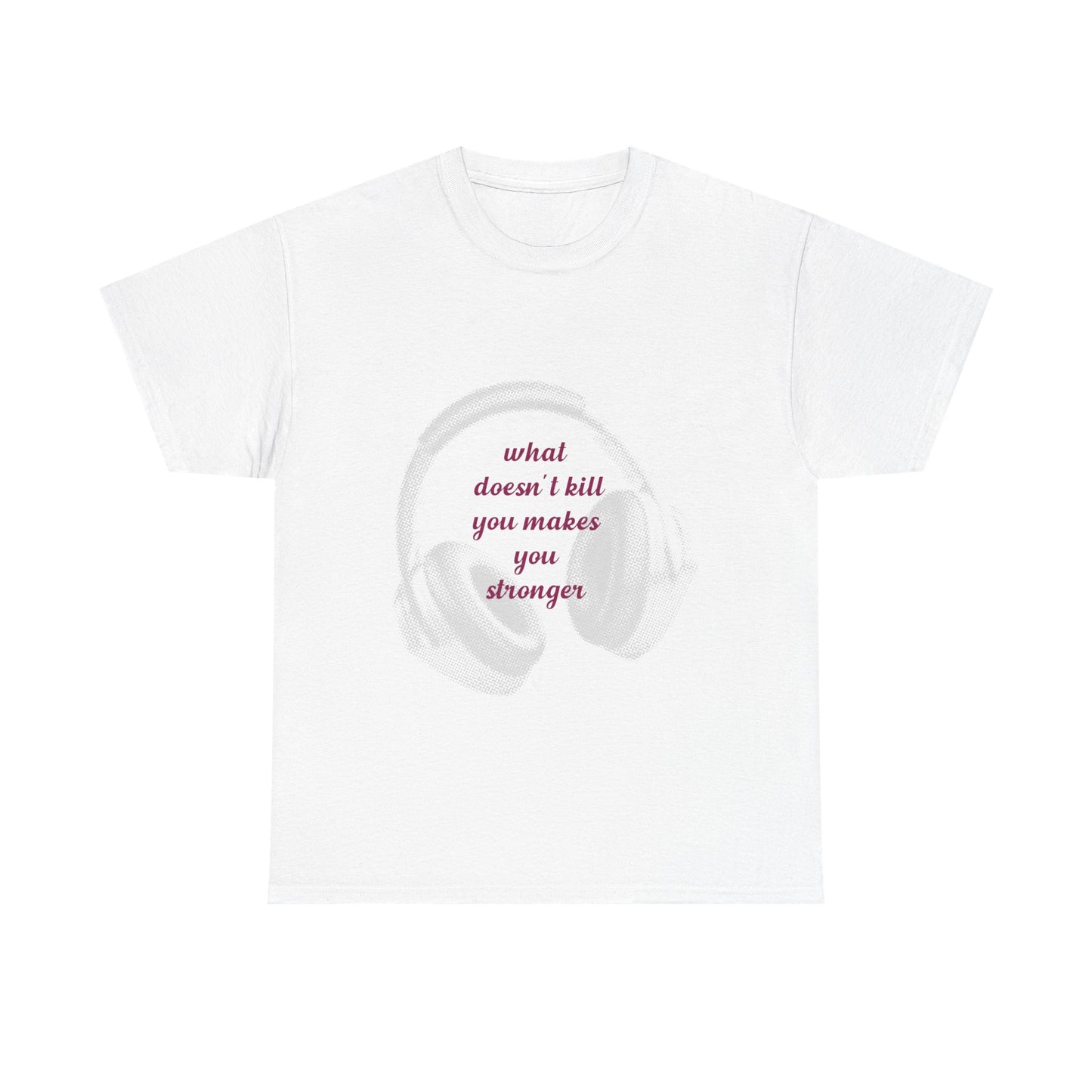 Stronger Soundwaves Unisex Heavy cotton tee