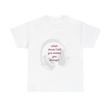 Stronger Soundwaves Unisex Heavy cotton tee