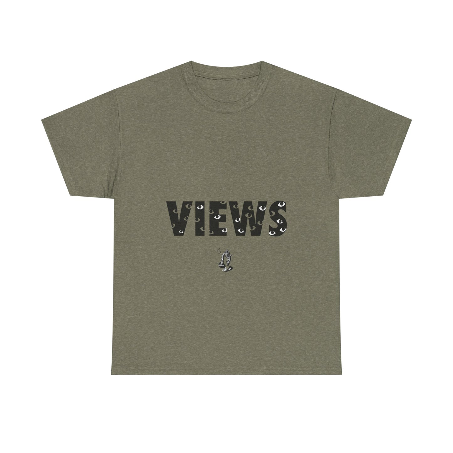 All Eyes on Views Heavy Cotton Tee