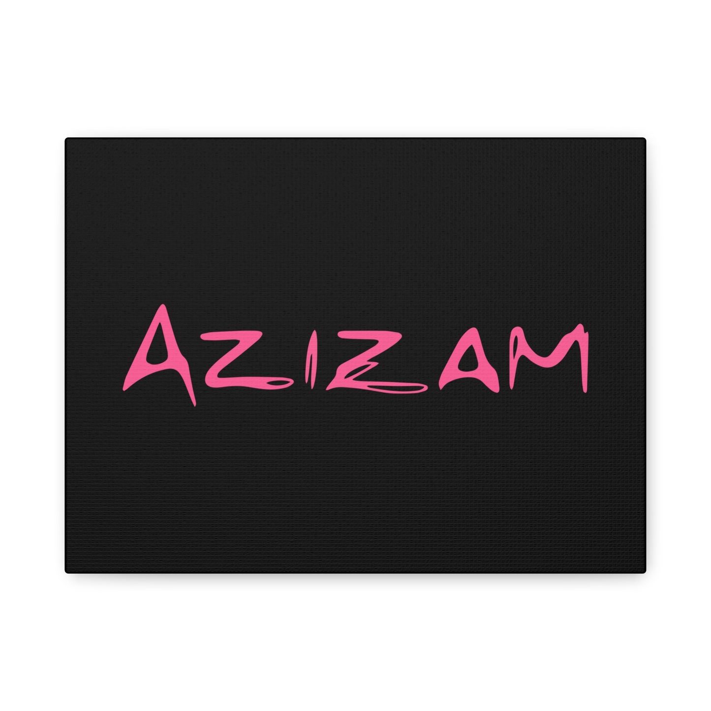Handwritten Heart Doodle Matte Canvas