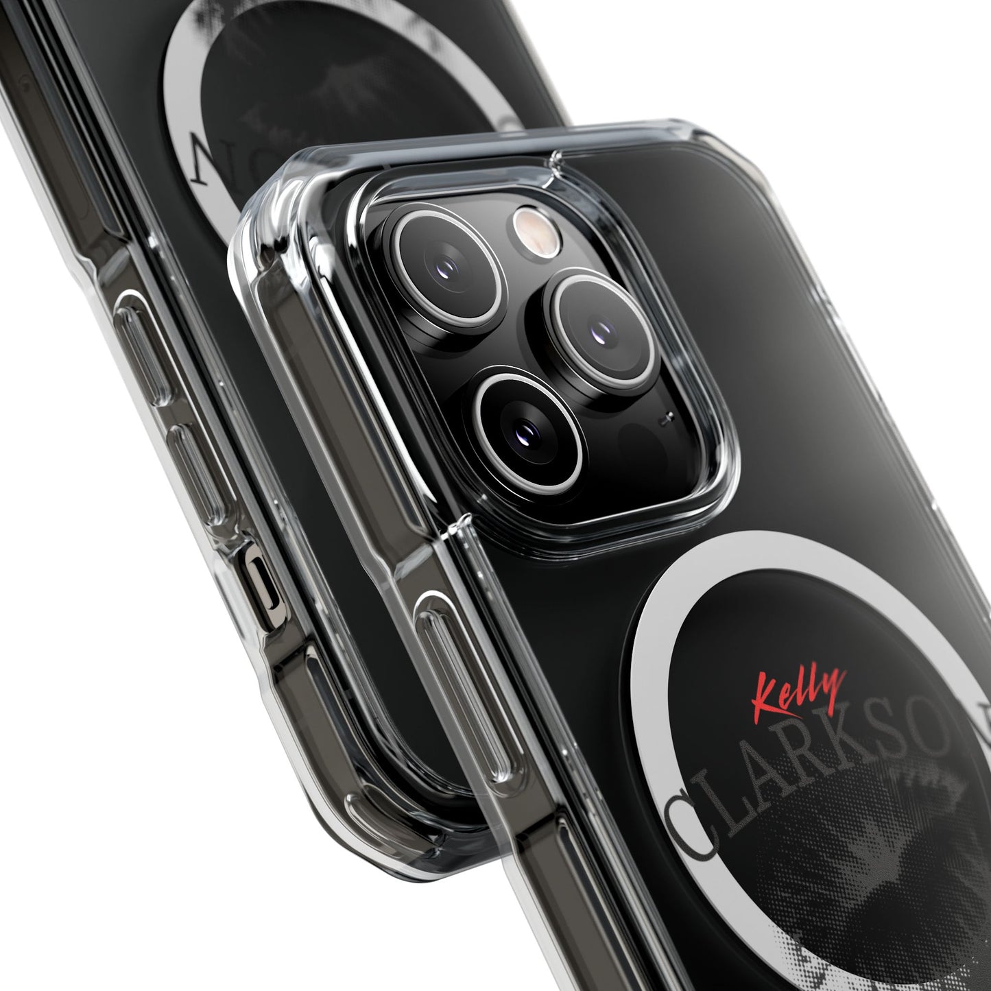 Retro Kiss Sound Magnetic clear Impact Case