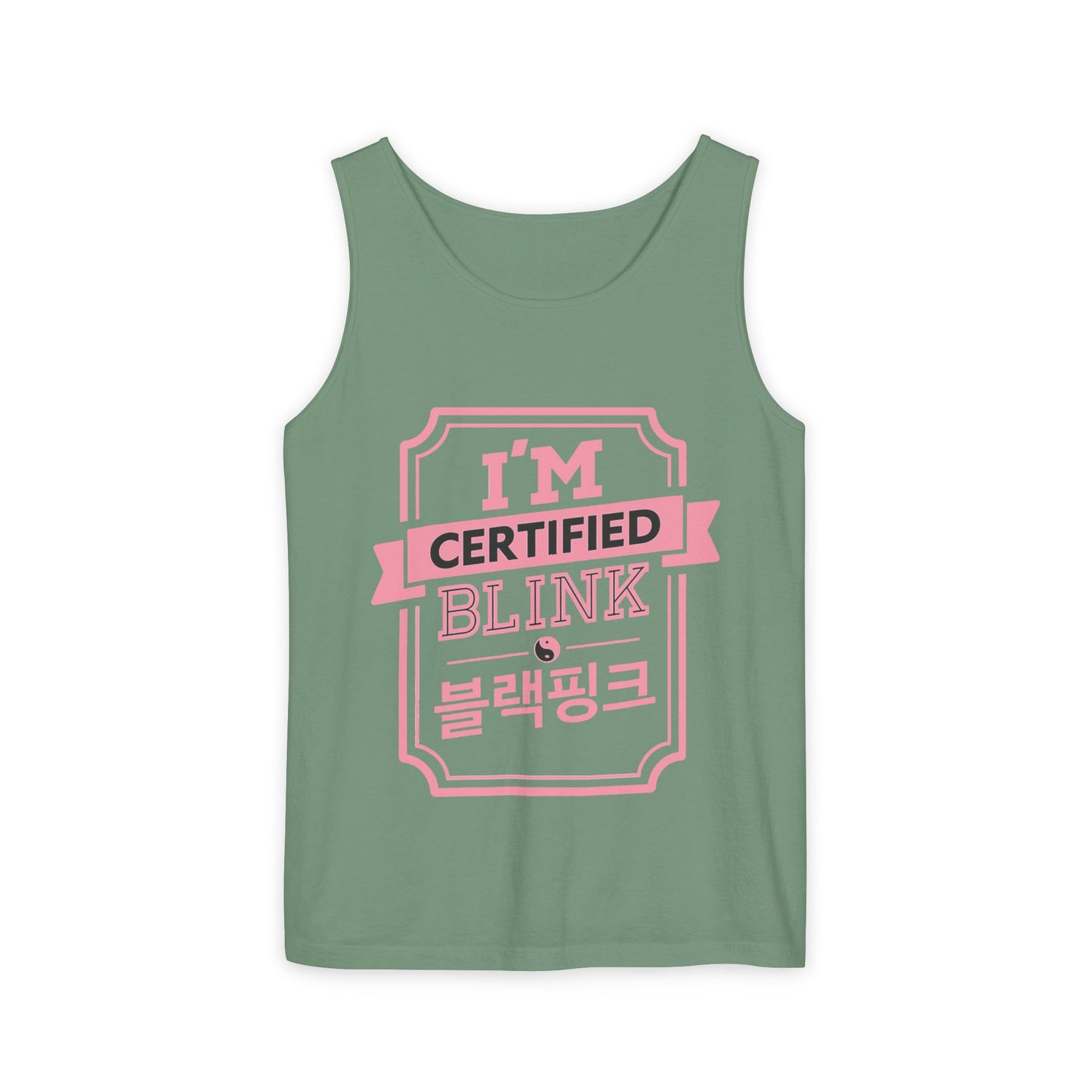Certified BLINK Badge – Dyed Tank Top
