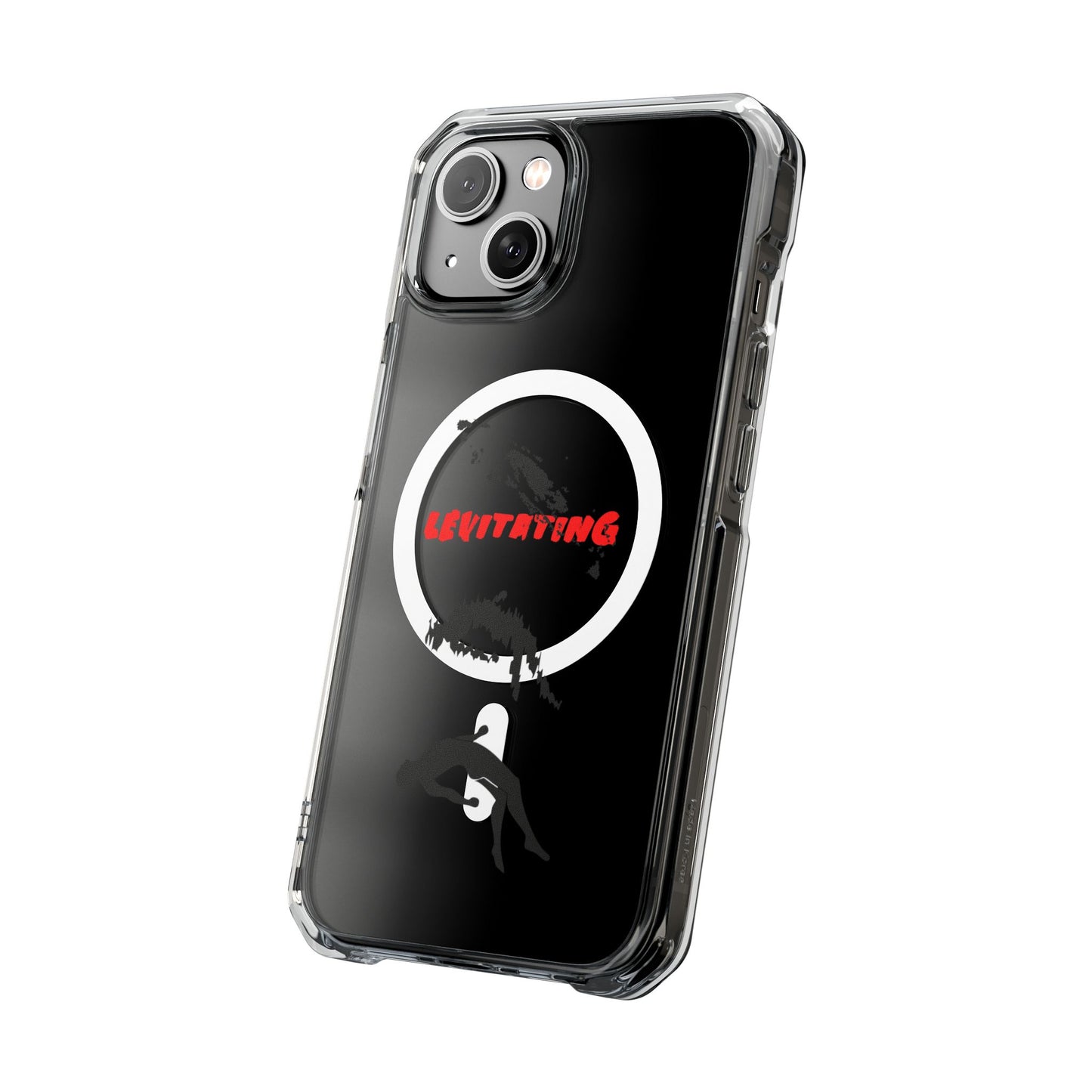 Levitating Vibes Magnetic Clear Impact case