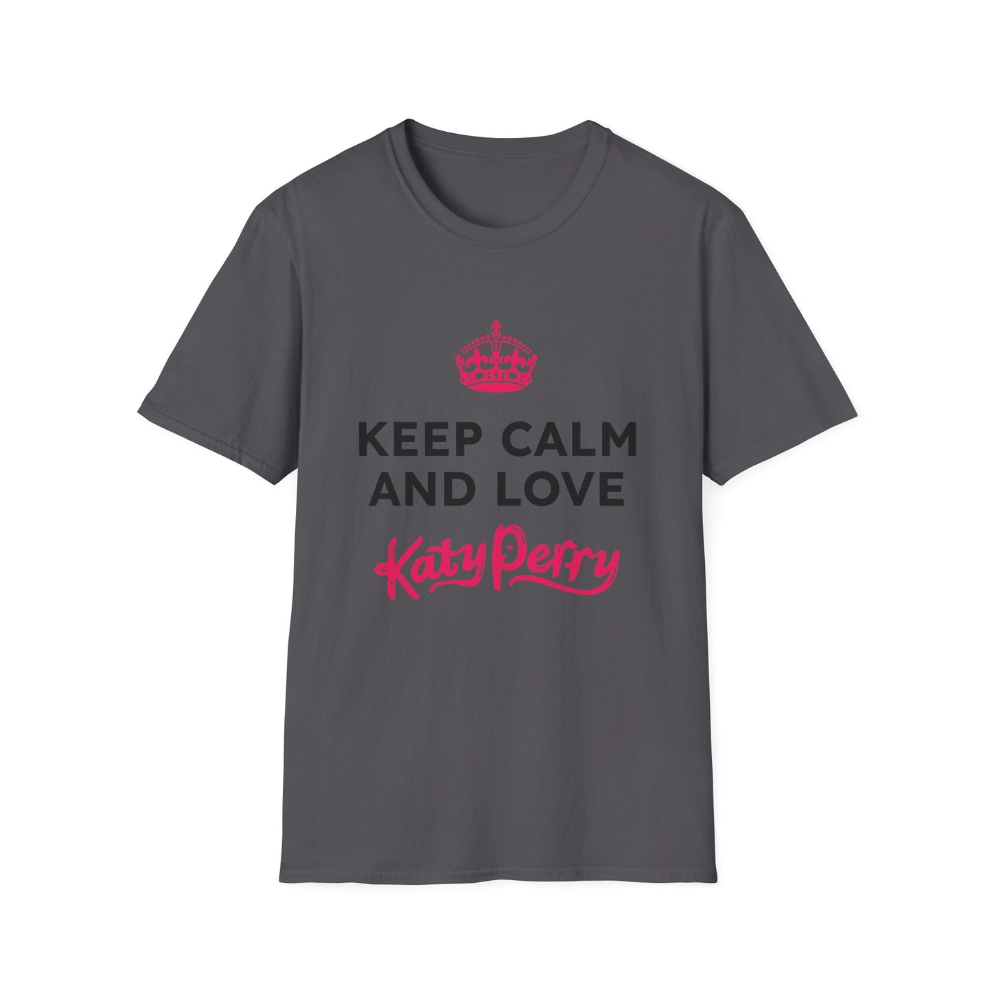 Crown over Katy Perry Signature” - Unisex Softstyle T-shirt