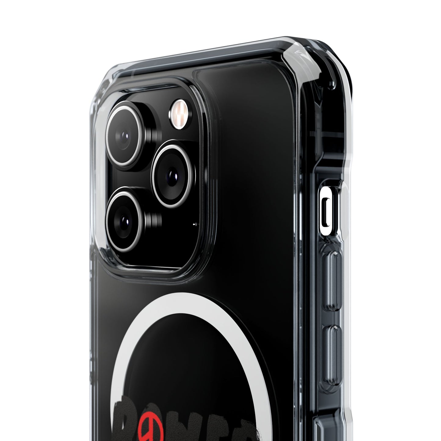 Peace Vibes Streetwear Magnetic Clear Impact Case