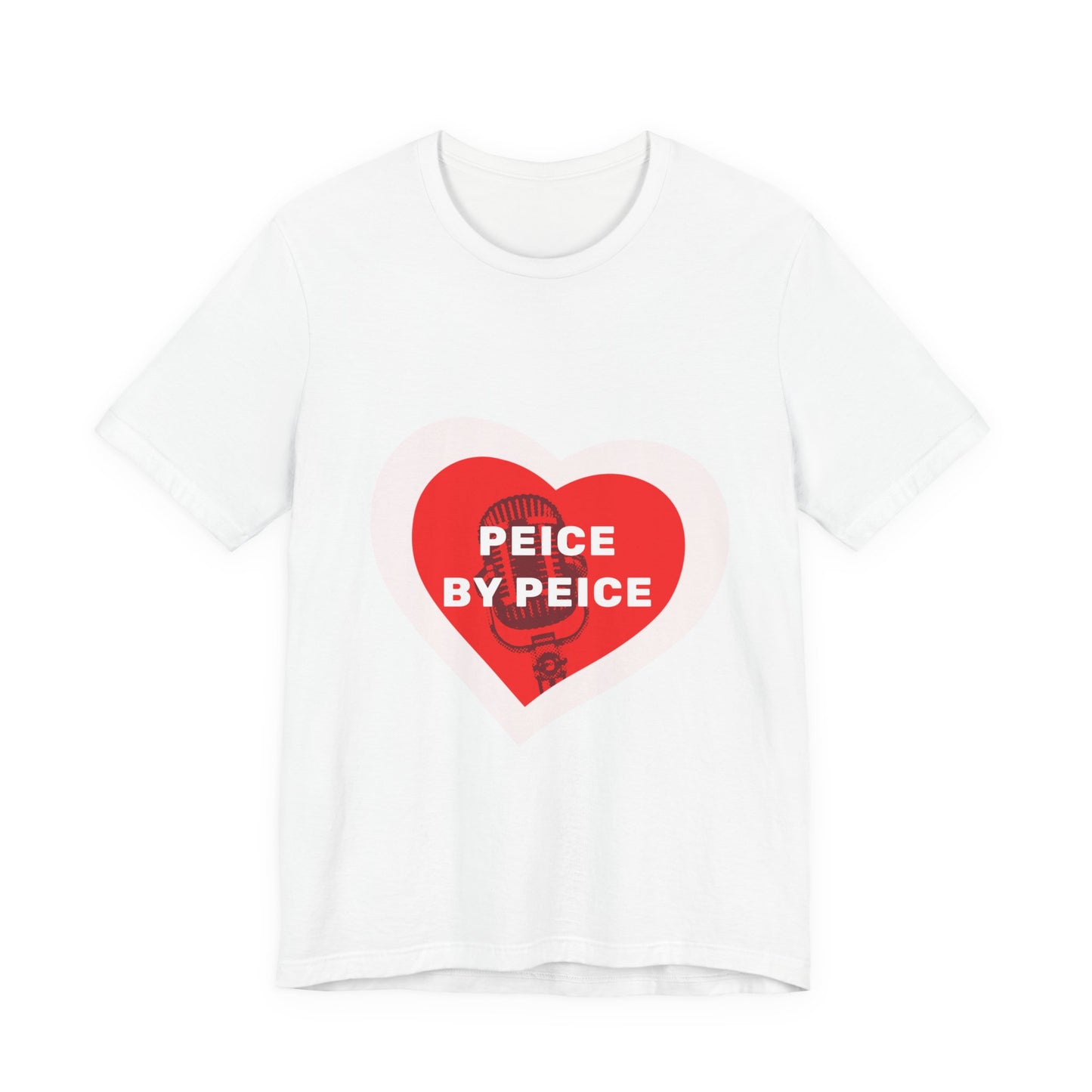 Piece by Piece Mic Drop Unisex Jersey short sleeve tee