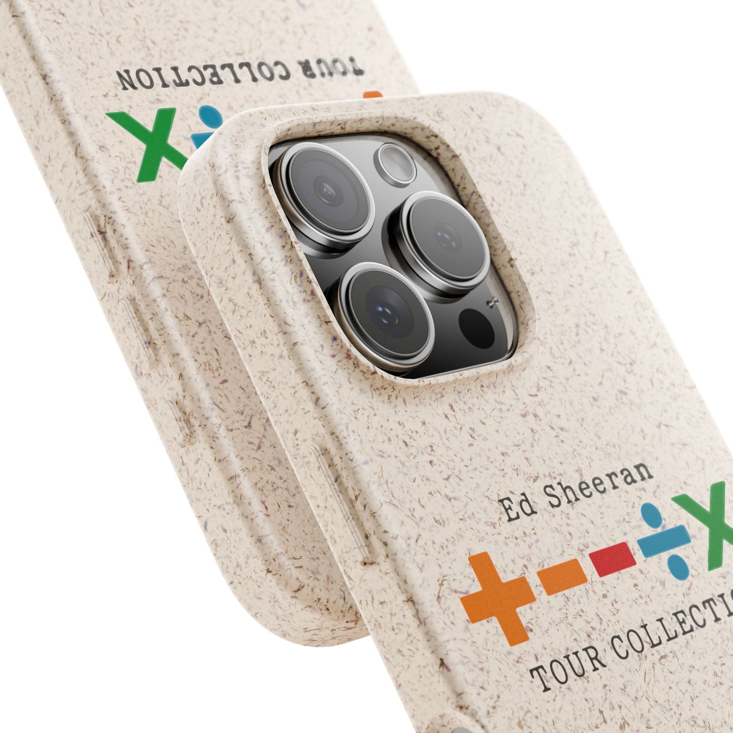 Biodegradable Cases for iPhone 12 to 16 Pro Max Showcasing – Ed Sheeran Edition