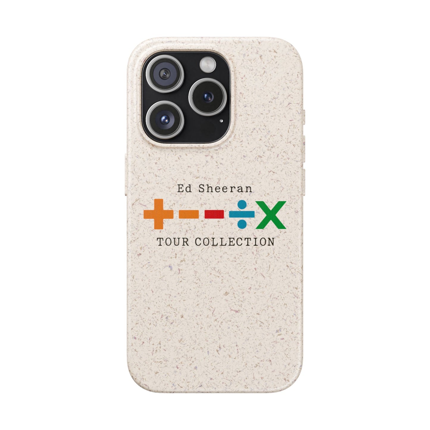 Biodegradable Cases for iPhone 12 to 16 Pro Max Showcasing – Ed Sheeran Edition