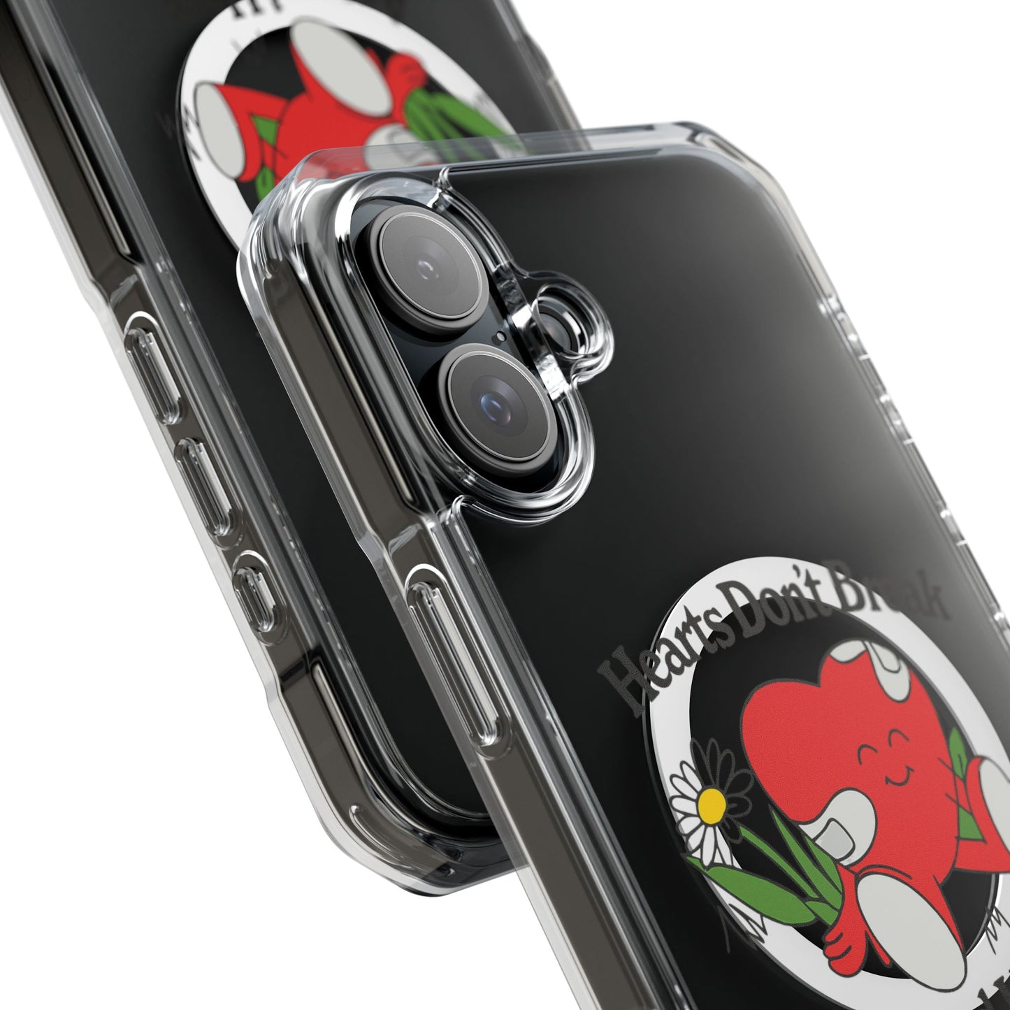 Abstract Guitar Sketch Magnetic Clear Impact Case