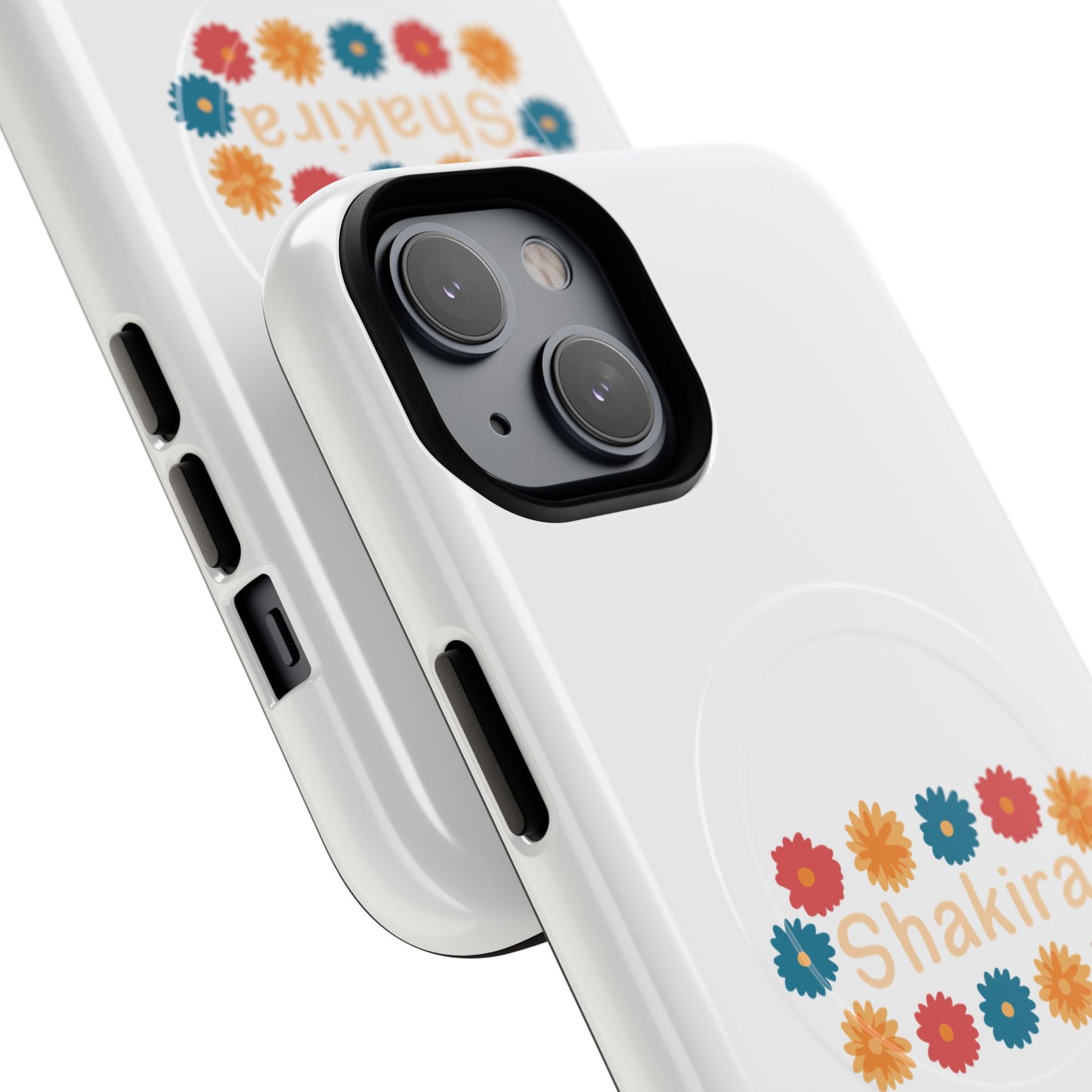 Retro Floral Groove Tough Magnetic case