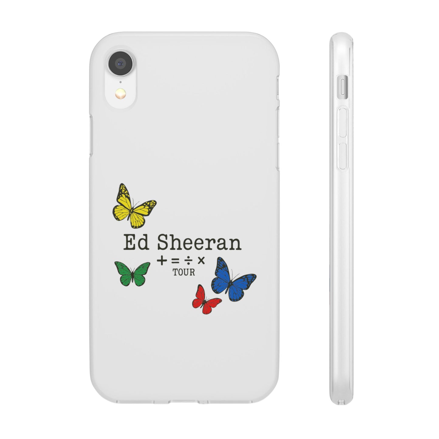 Ed Sheeran Butterfly iPhone Flexi Case | SnazzyMerch