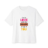 Copy of Copy of Orange Divide Symbol Oversized Boxy Tee