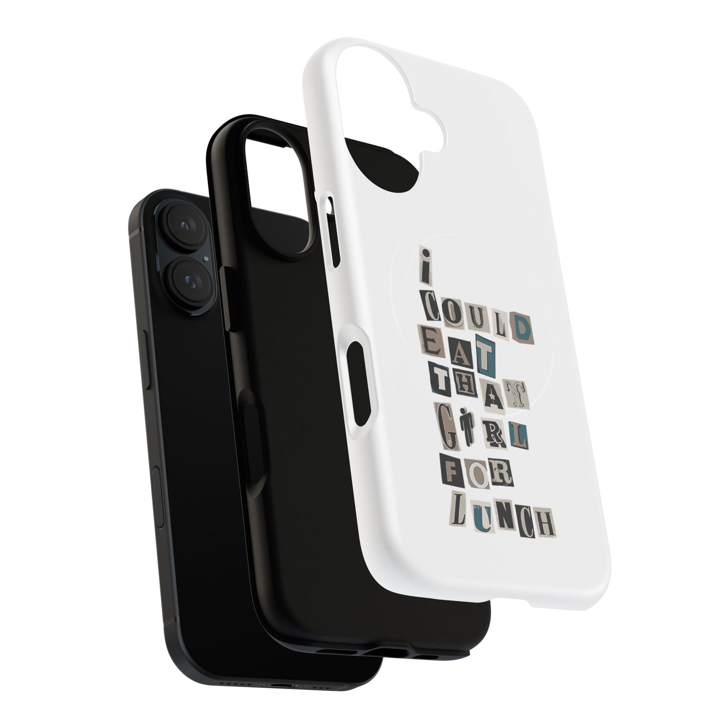 Mixed Message Collage Tough Magnetic Case
