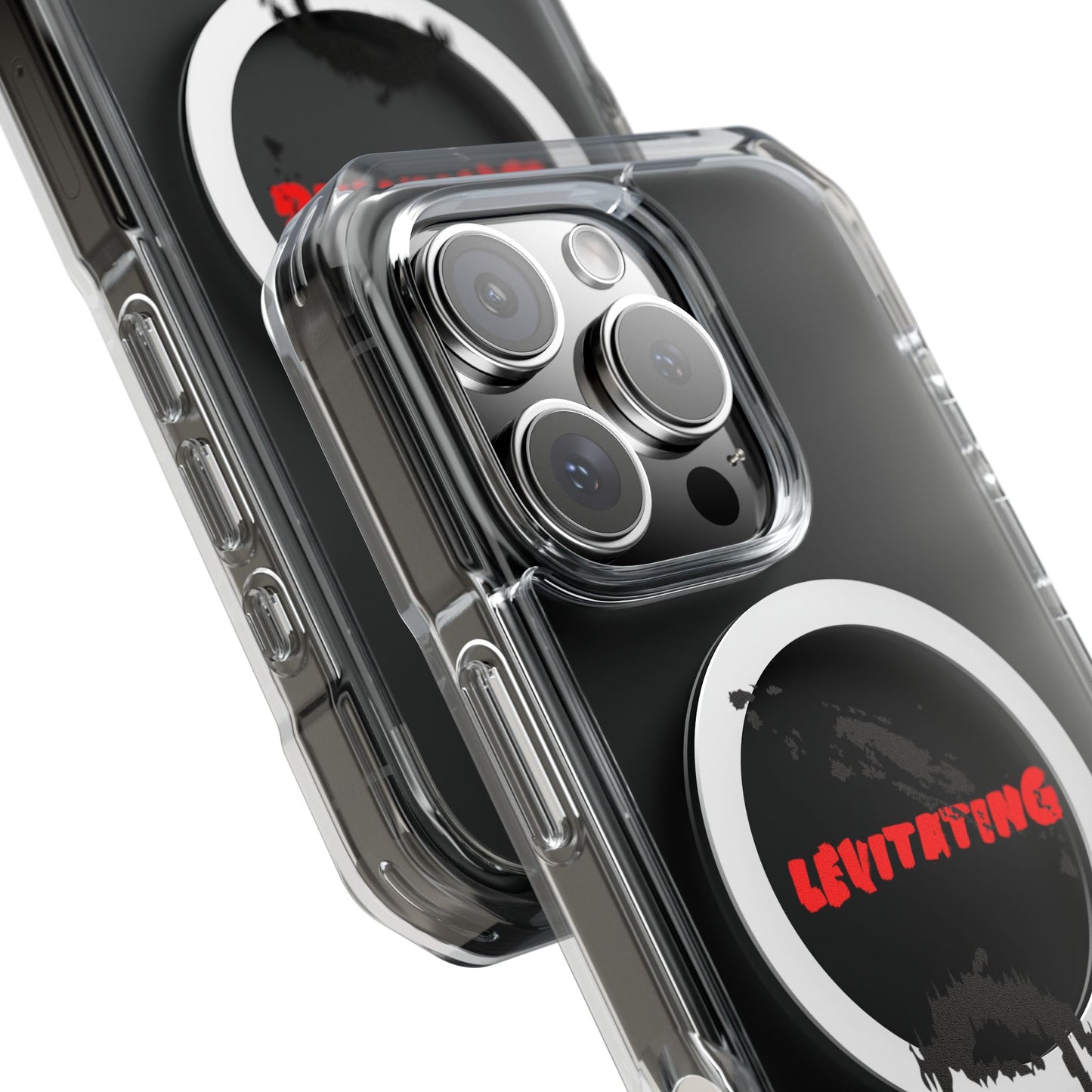 Levitating Vibes Magnetic Clear Impact case