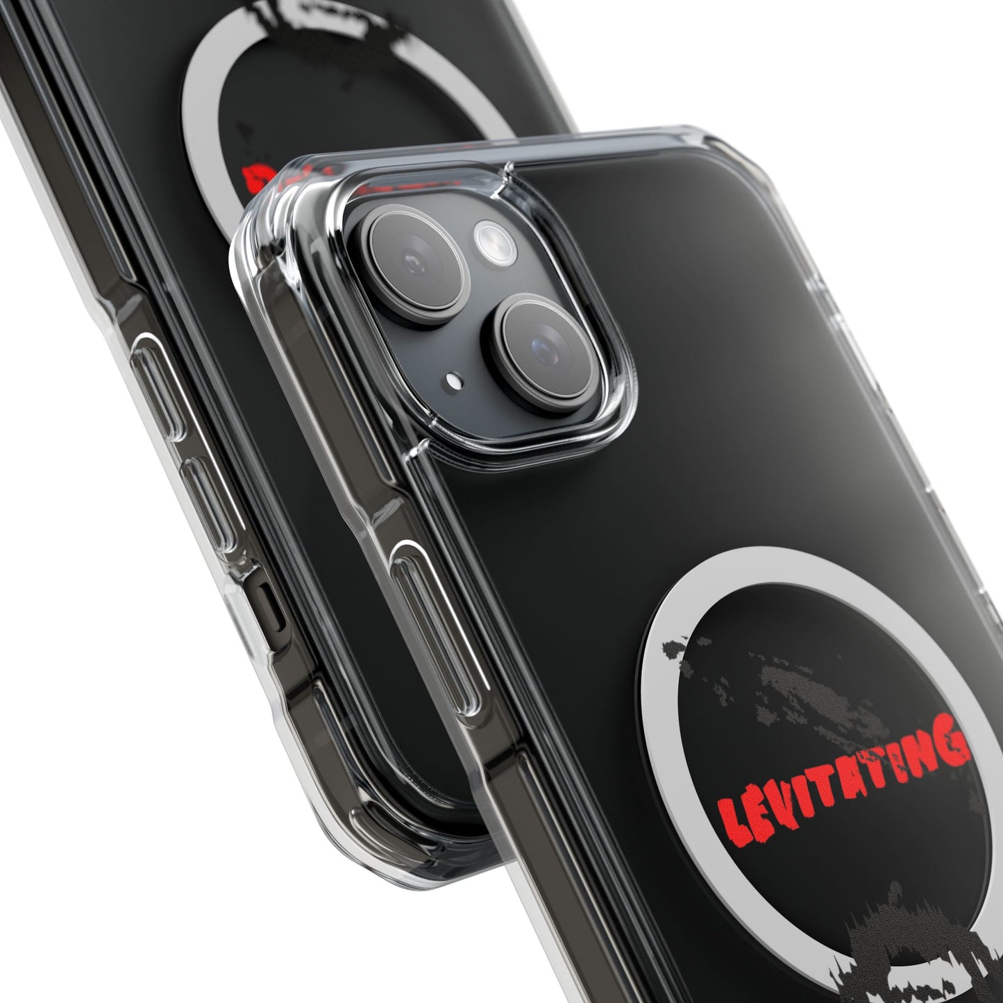 Levitating Vibes Magnetic Clear Impact case