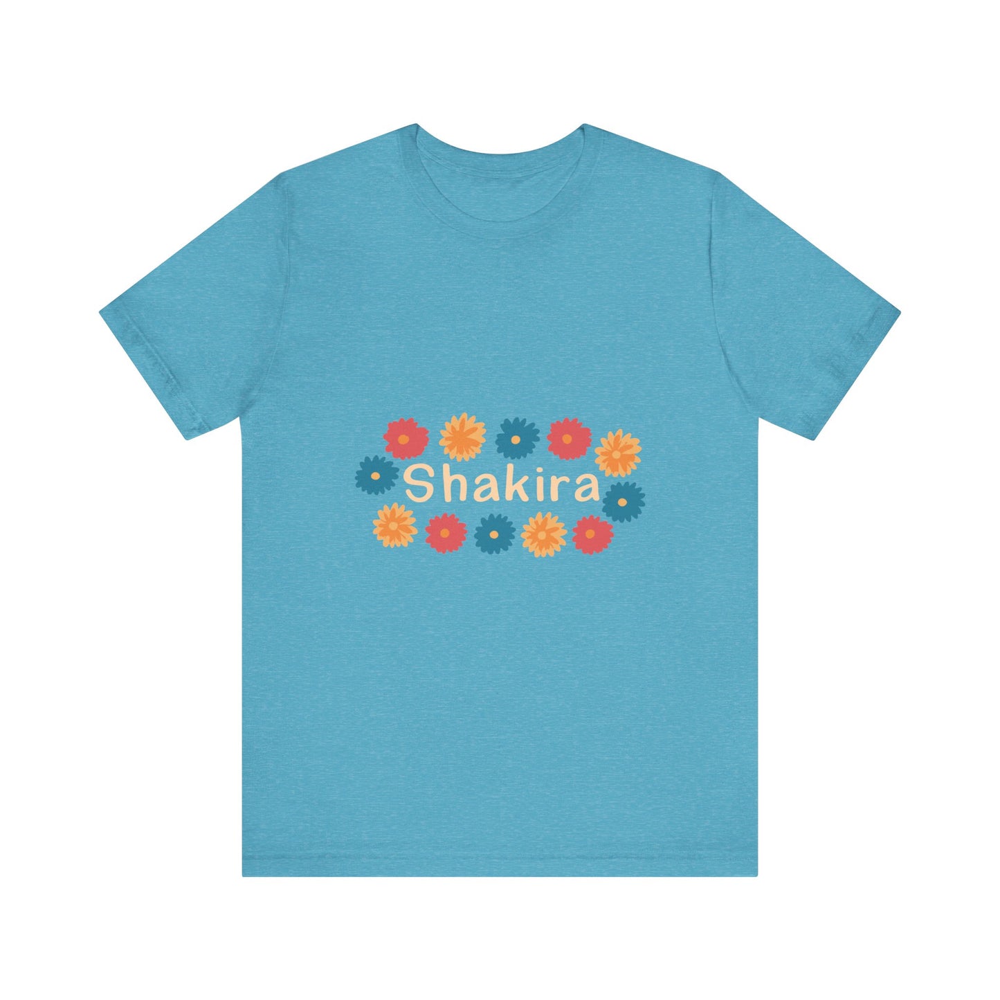 Retro Floral Groove Unisex jersey short sleeve tee
