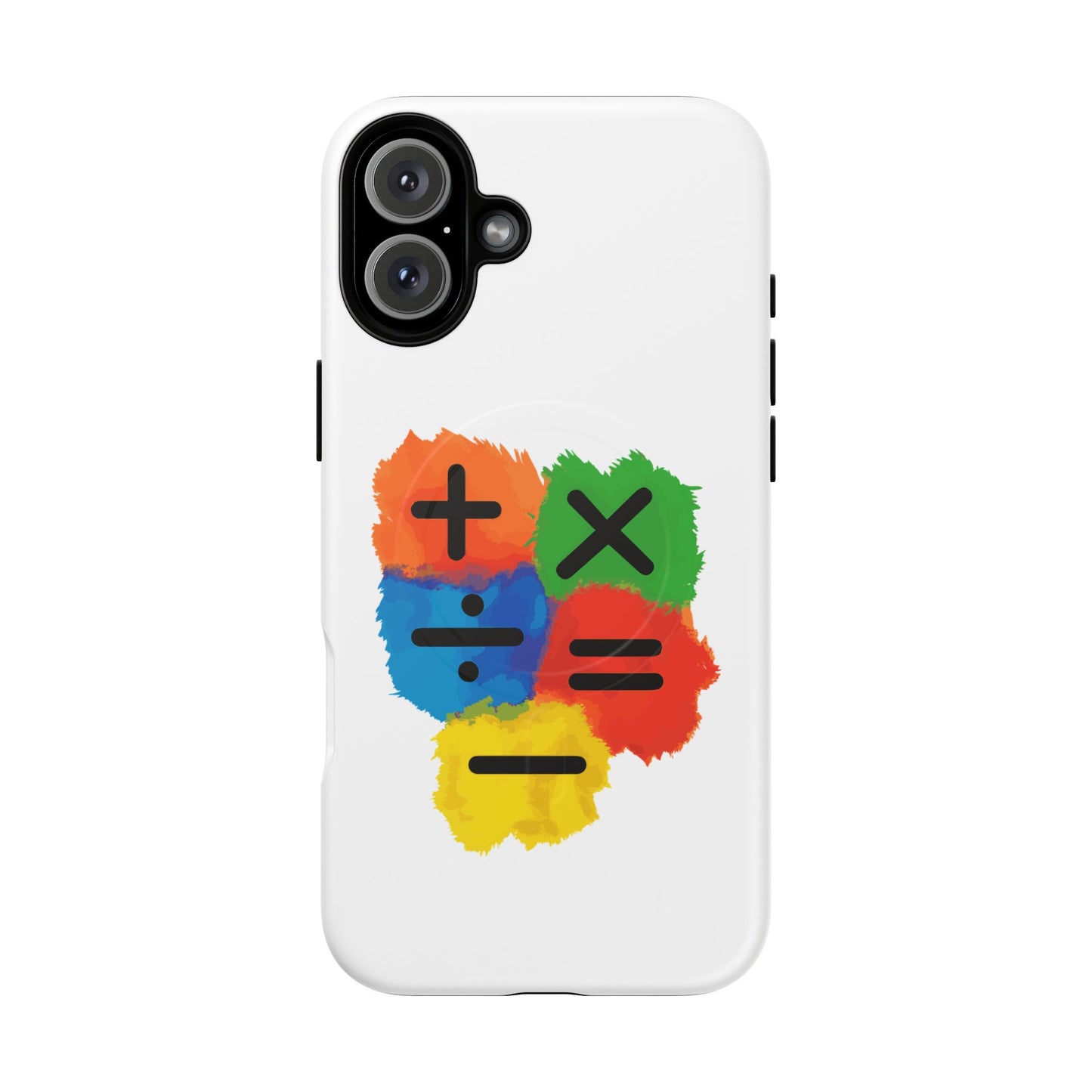 Orange Equals Symbol Tough Magnetic case