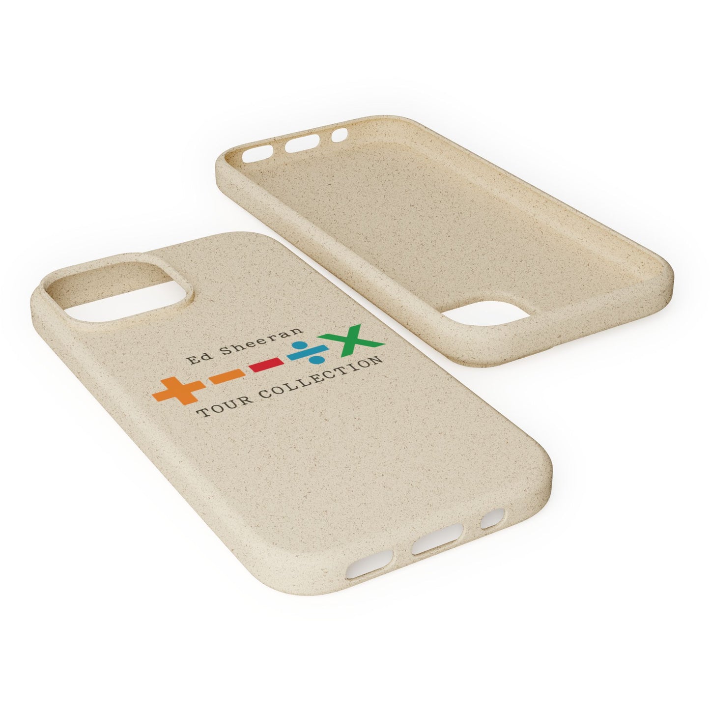 Biodegradable Cases for iPhone 12 to 16 Pro Max Showcasing – Ed Sheeran Edition