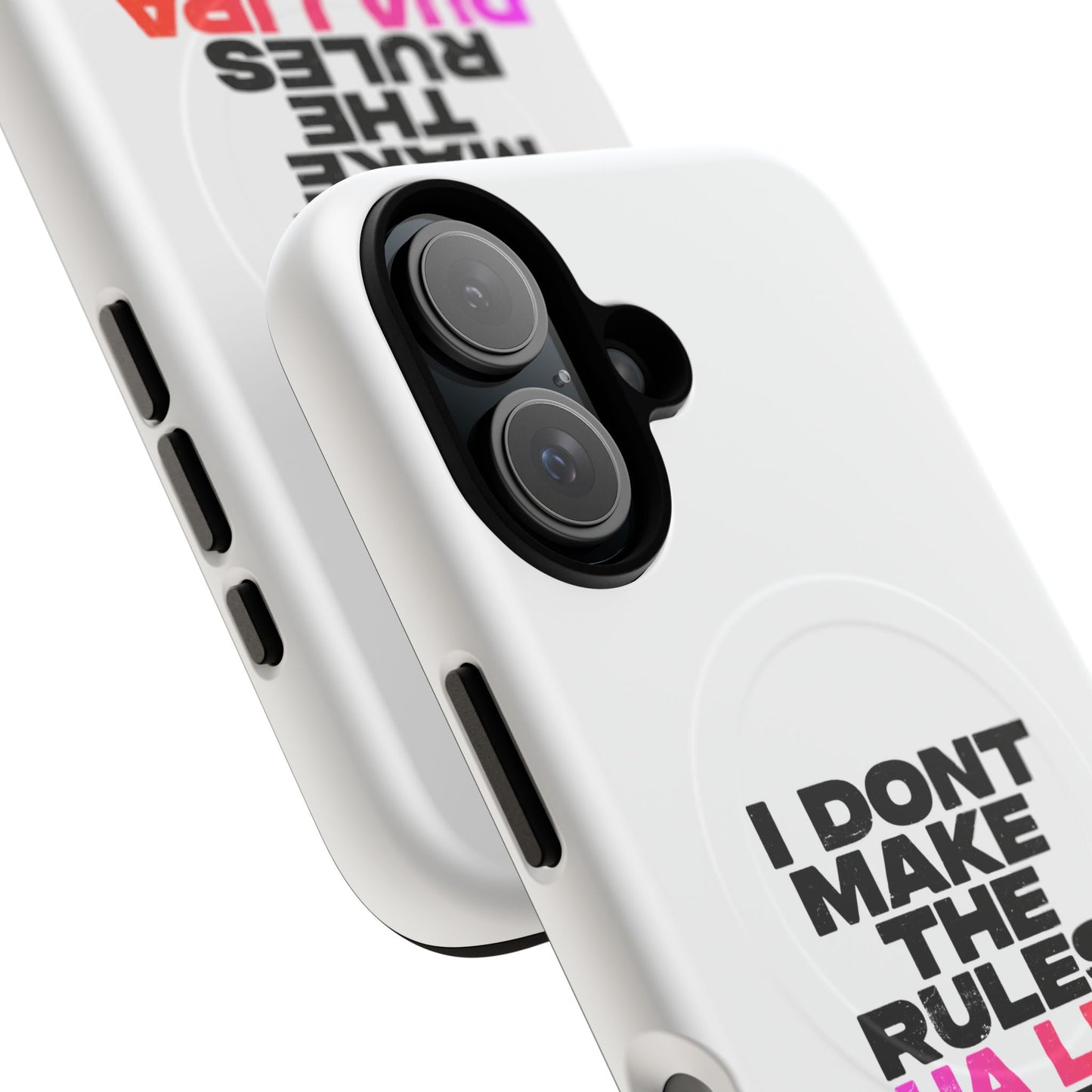 Retro Fade Letter Tough Magnetic Case