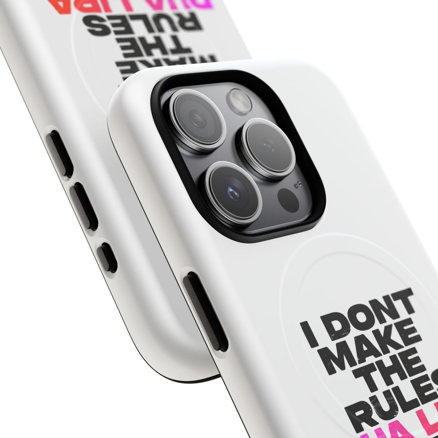 Retro Fade Letter Tough Magnetic Case