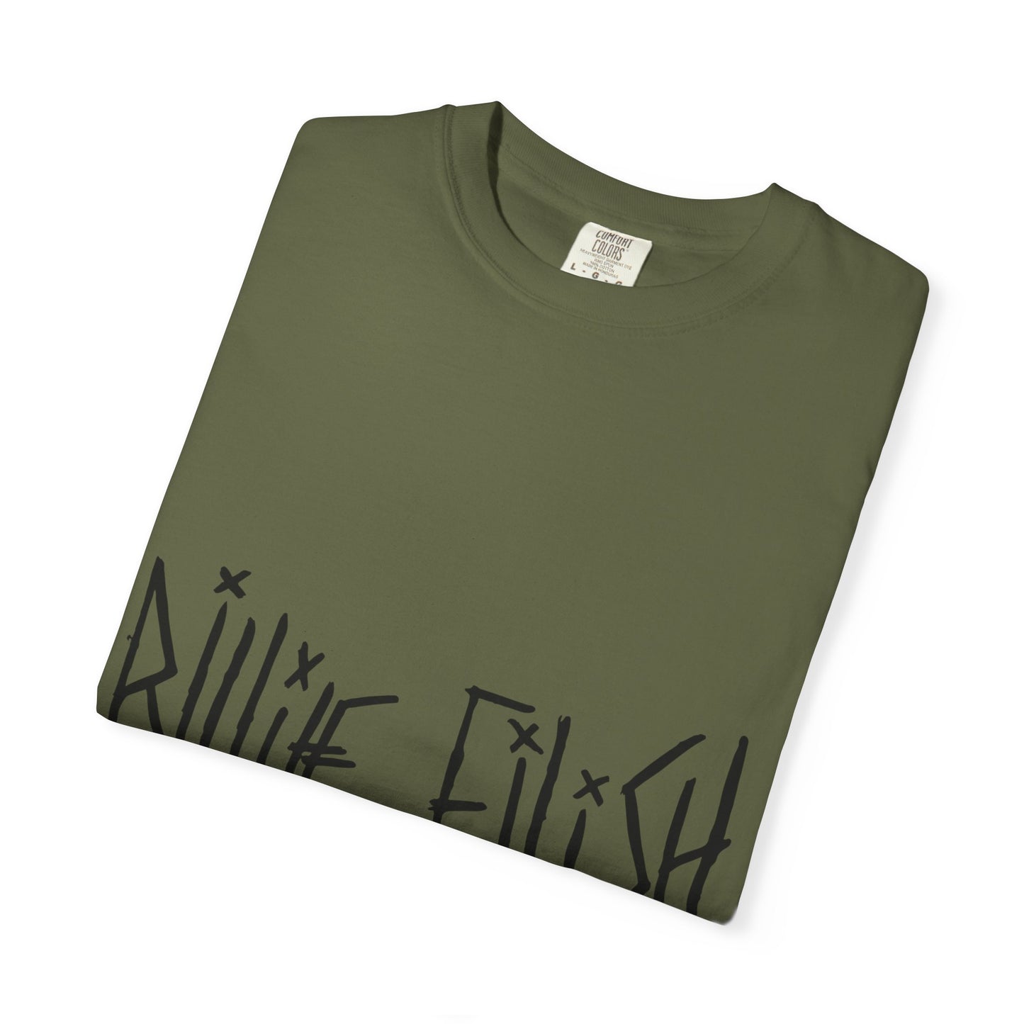Twisted Ink Font Unisex Dyed T-shirt