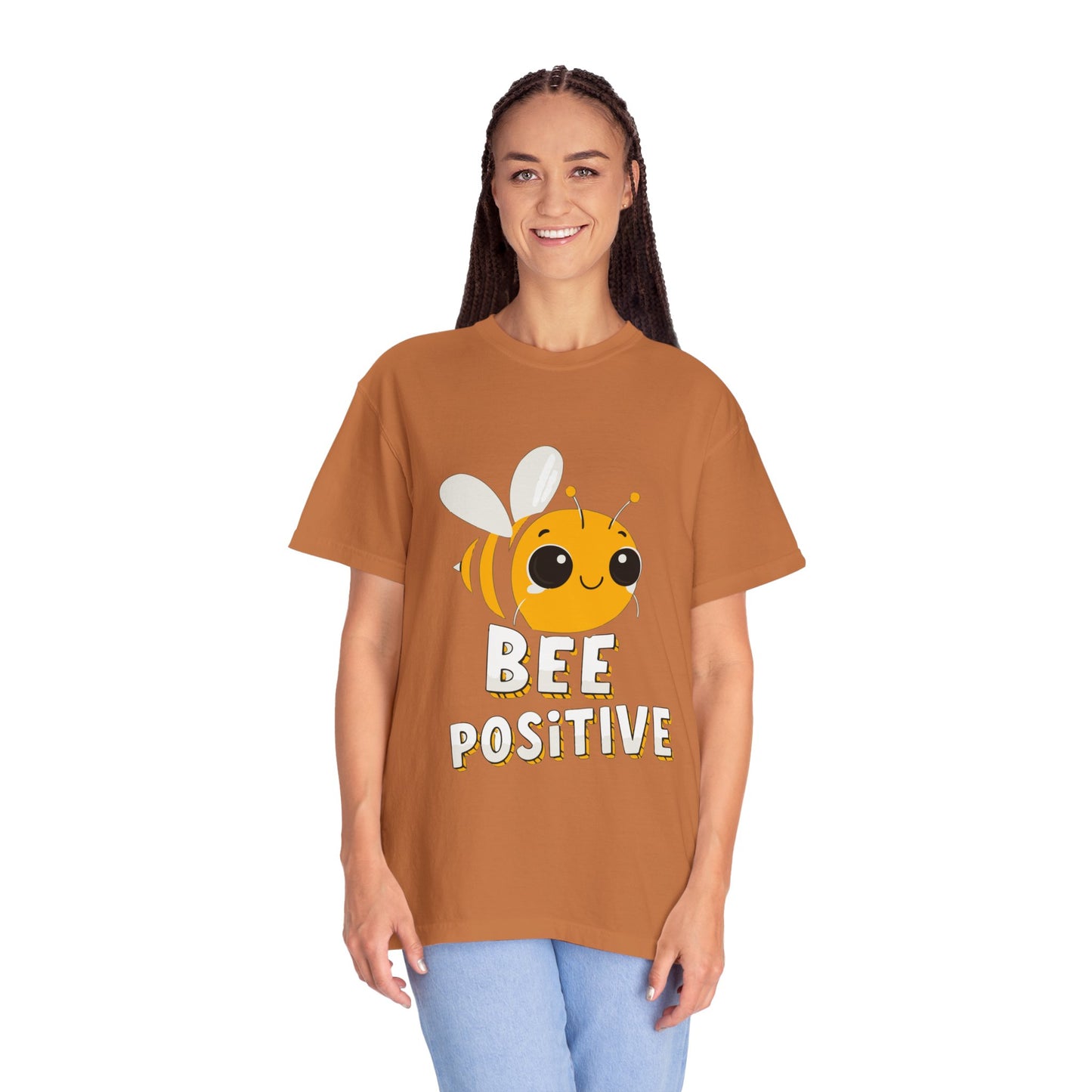 Dyed T-shirt – Snazzy Bee positive Edition