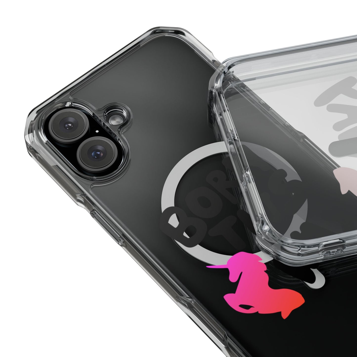 Born This Way Unicorn Magnetic clear case