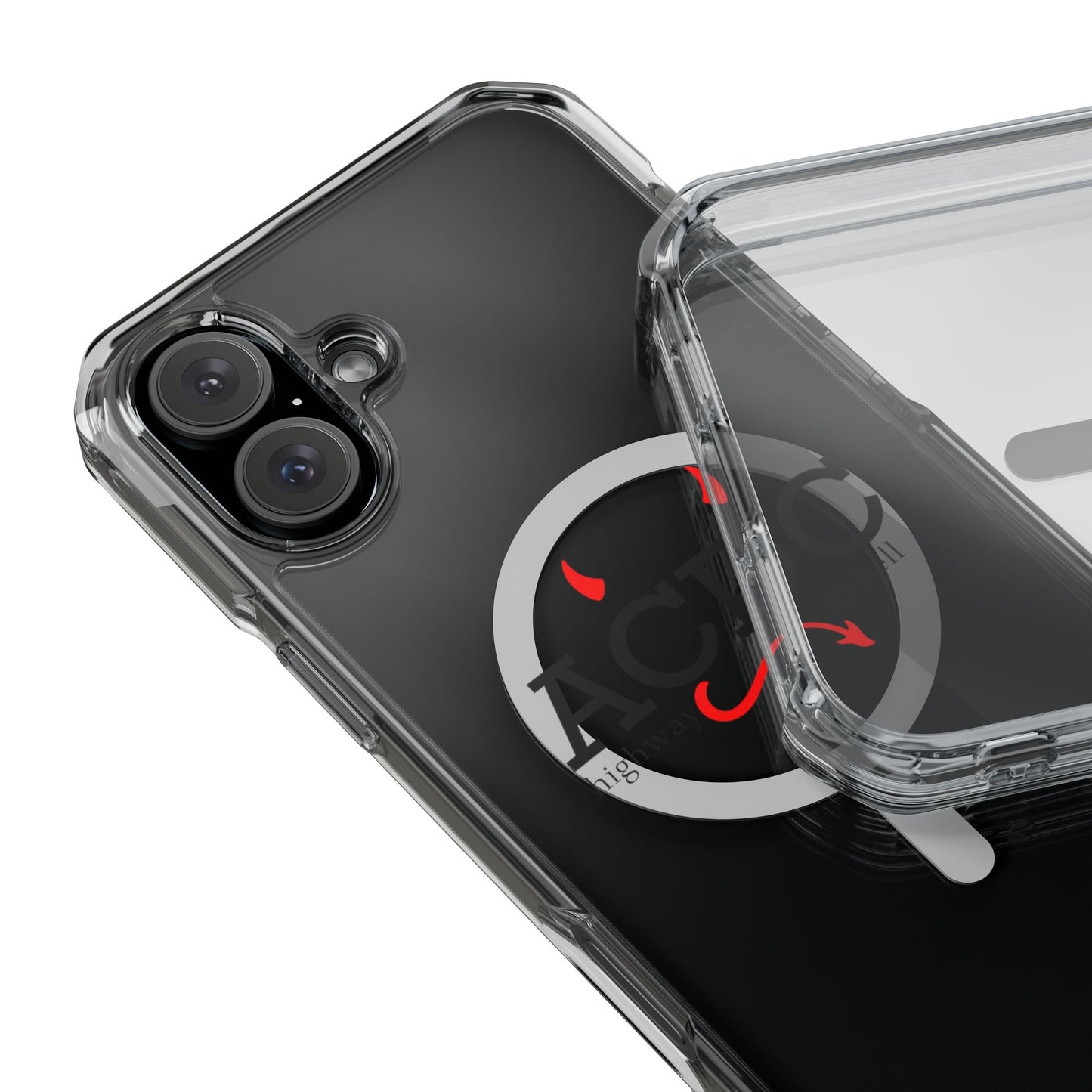 Electric Edge Magnetic Clear Impact case