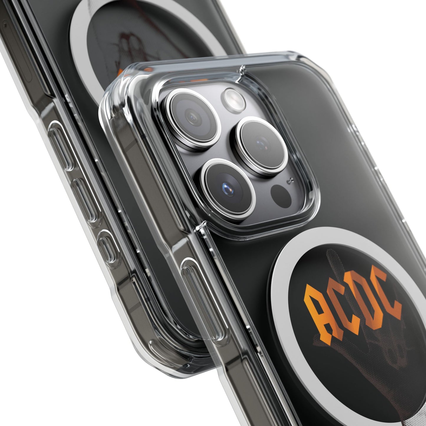 Retro Thunderbolt Magnetic Clear Impact case