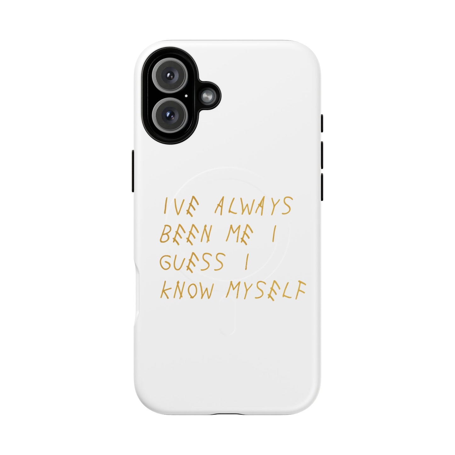 Know Myself Lyric Script Tough Magnetic Cases