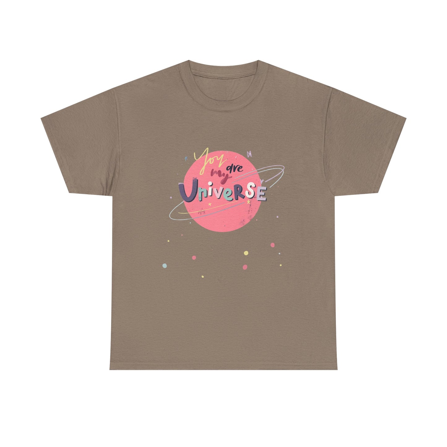 Pastel Planet & Universe Unisex Cotton Tee