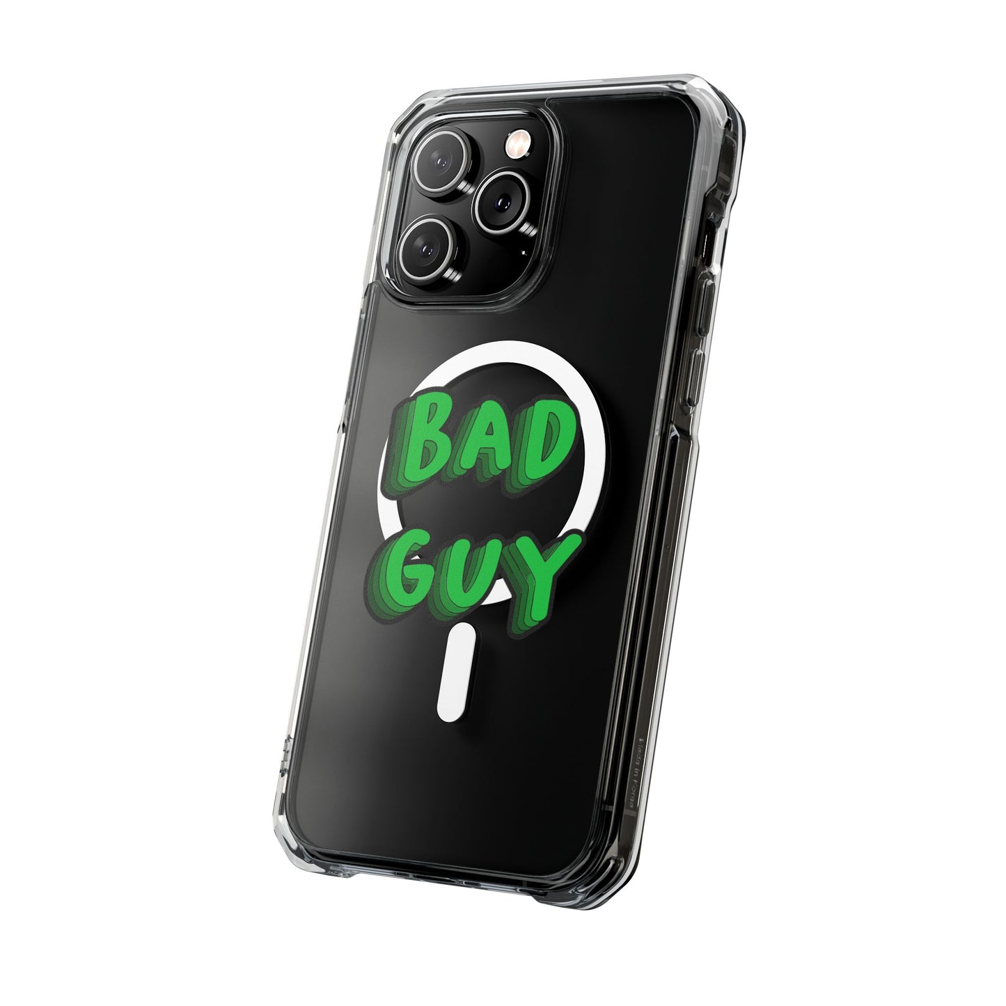 Bold 3D Bad Mood Magnetic Clear Impact Case