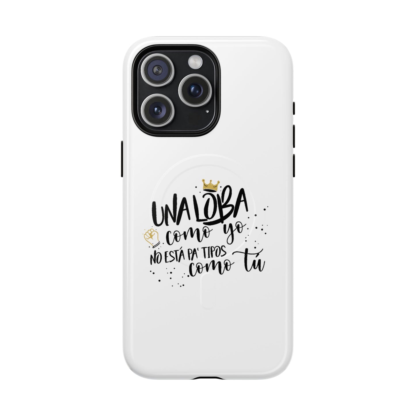 Golden Wolf Energy Tough Magnetic case