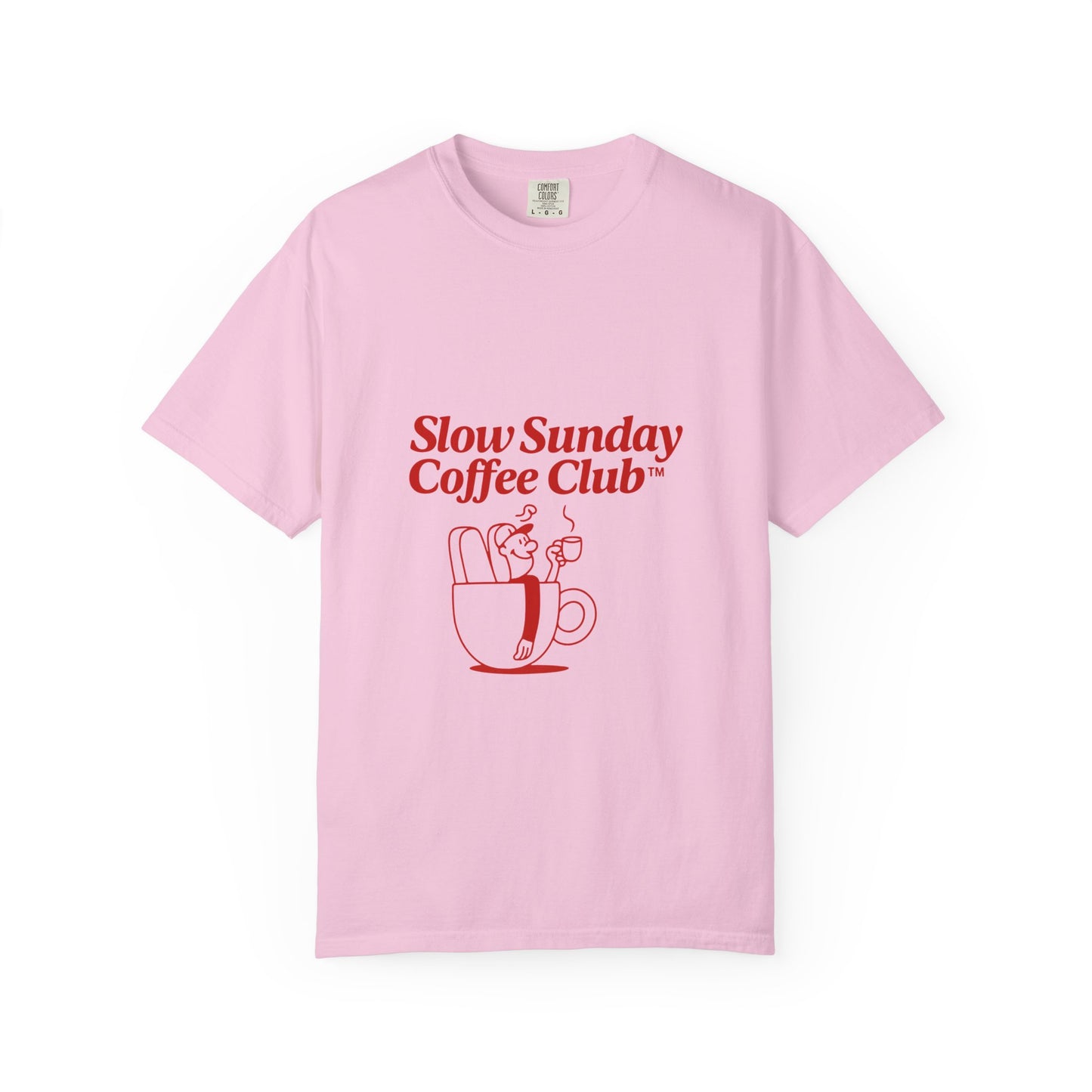 Unisex Garment-Dyed T-shirt – Snazzy Coffe Club Edition