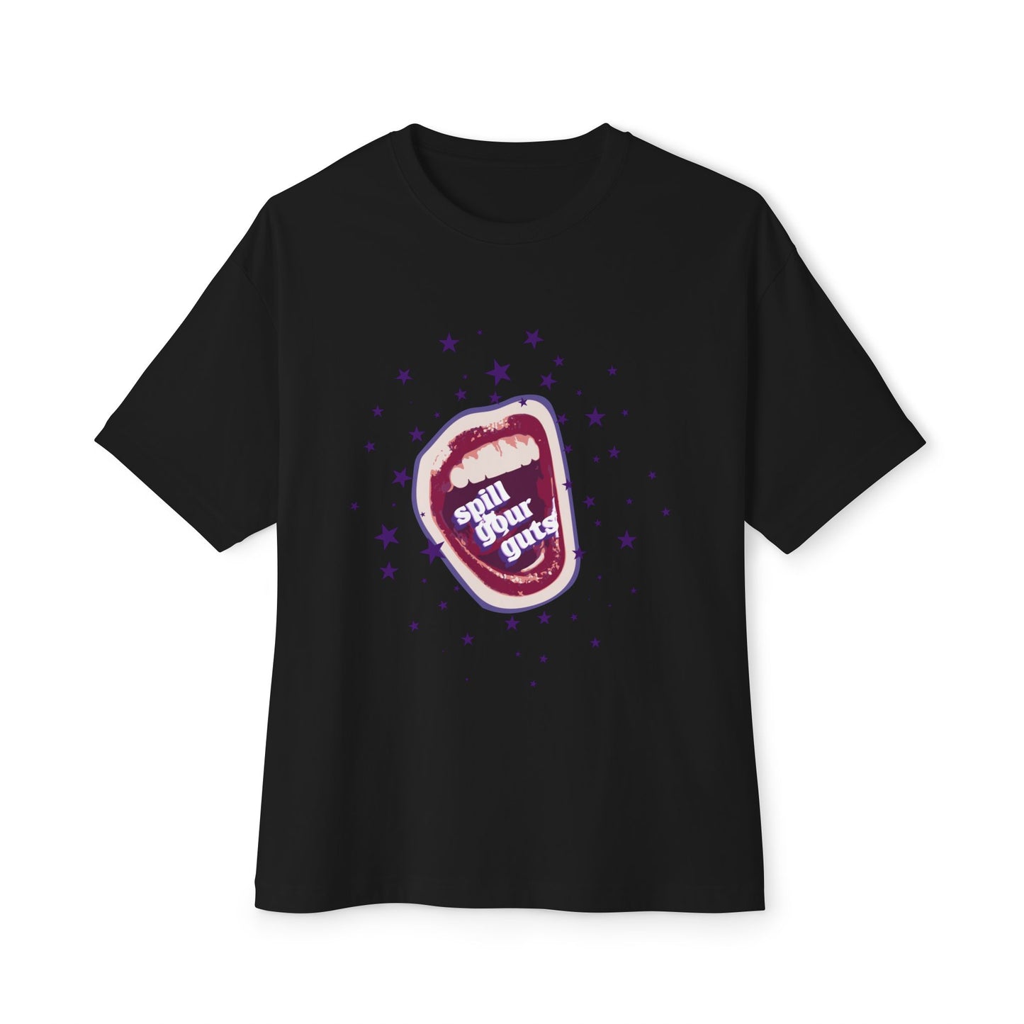 Spill Your Guts Scream-Oversized Tee