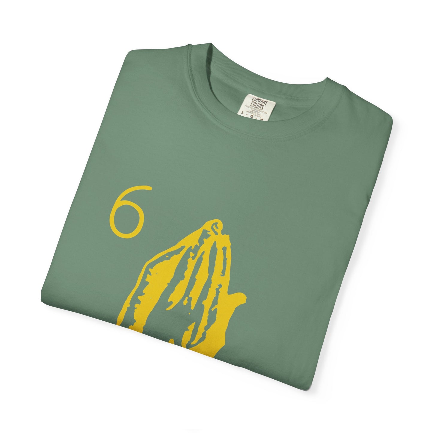 6 God Prayer Hands Dyed Tshirt