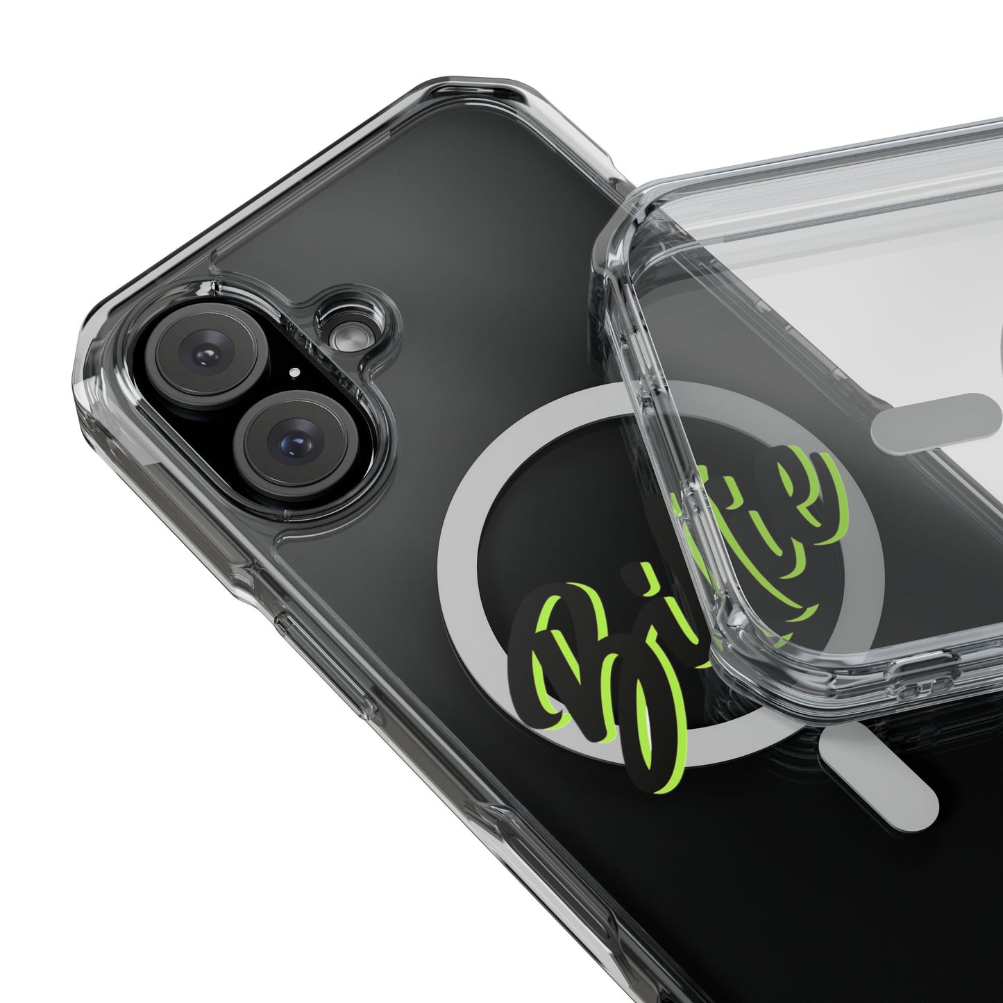 Electric Script Vibes Magnetic Clear Impact Case