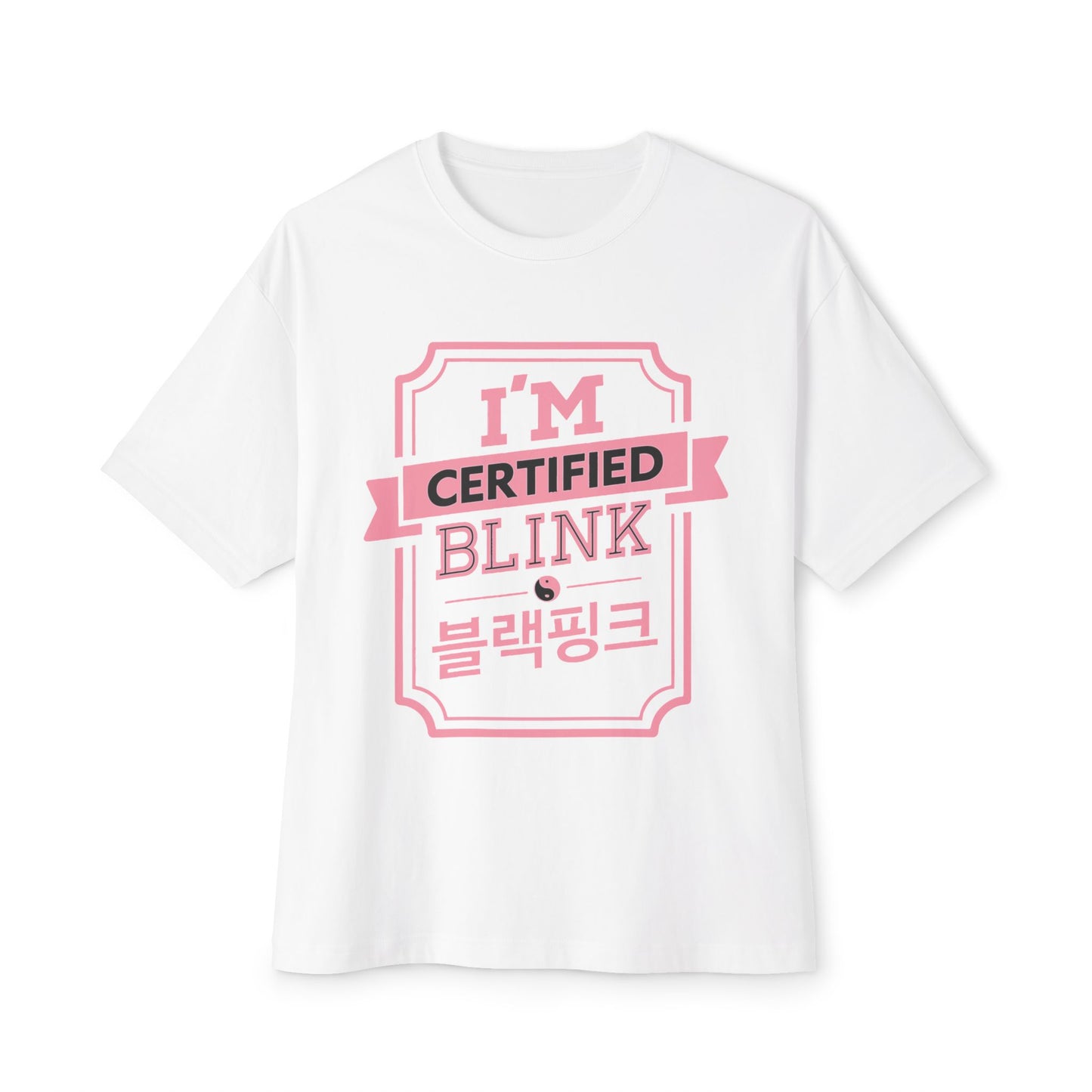 Certified BLINK Badge – Oversized Boxy Tee