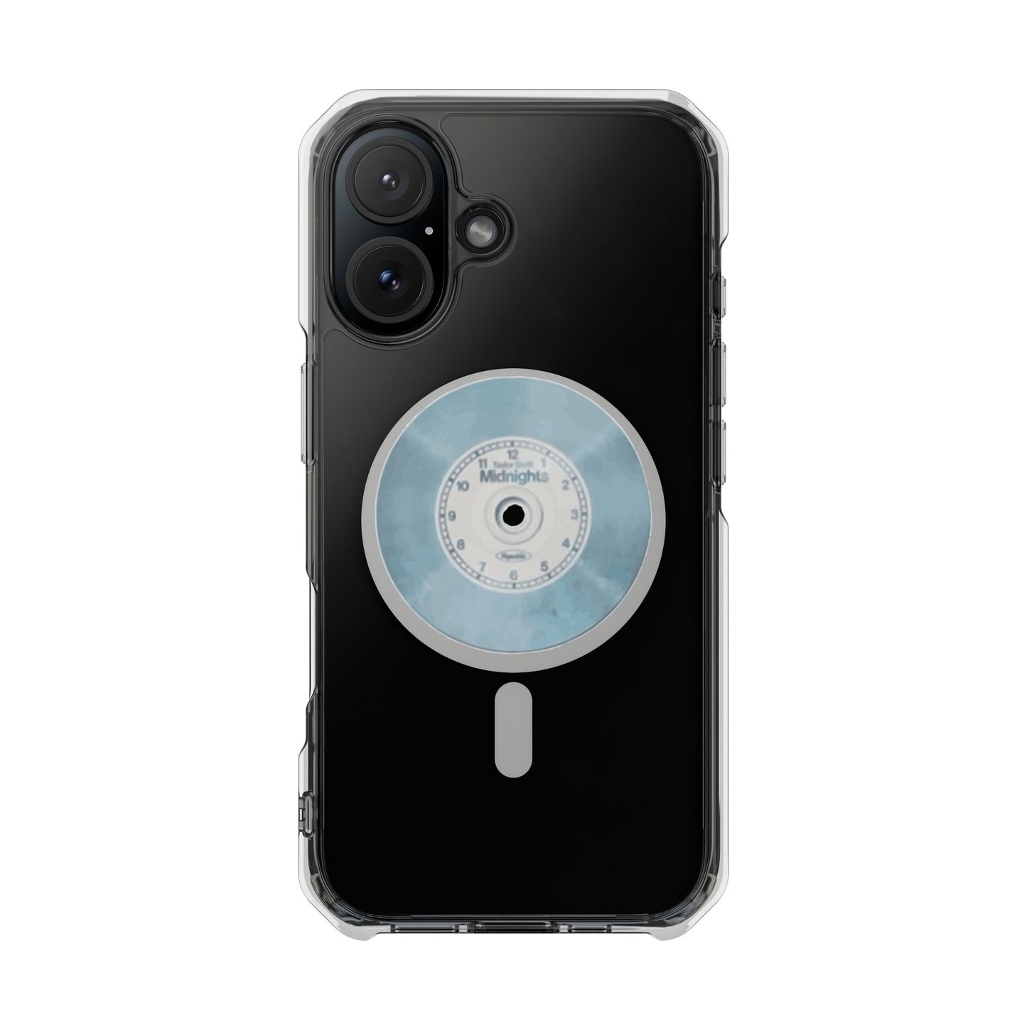 Midnight Vinyl Vibes Magnetic clear Impact Case