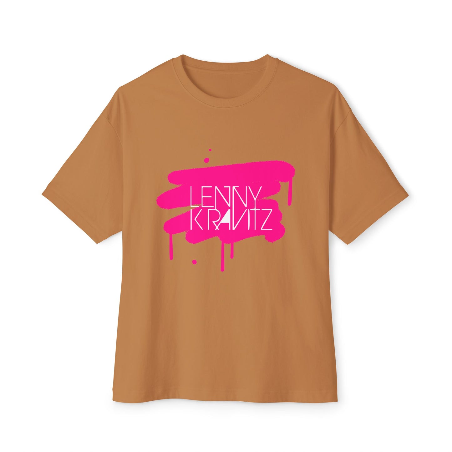 Electric Graffiti Drip Unisex Oversized Boxy tee